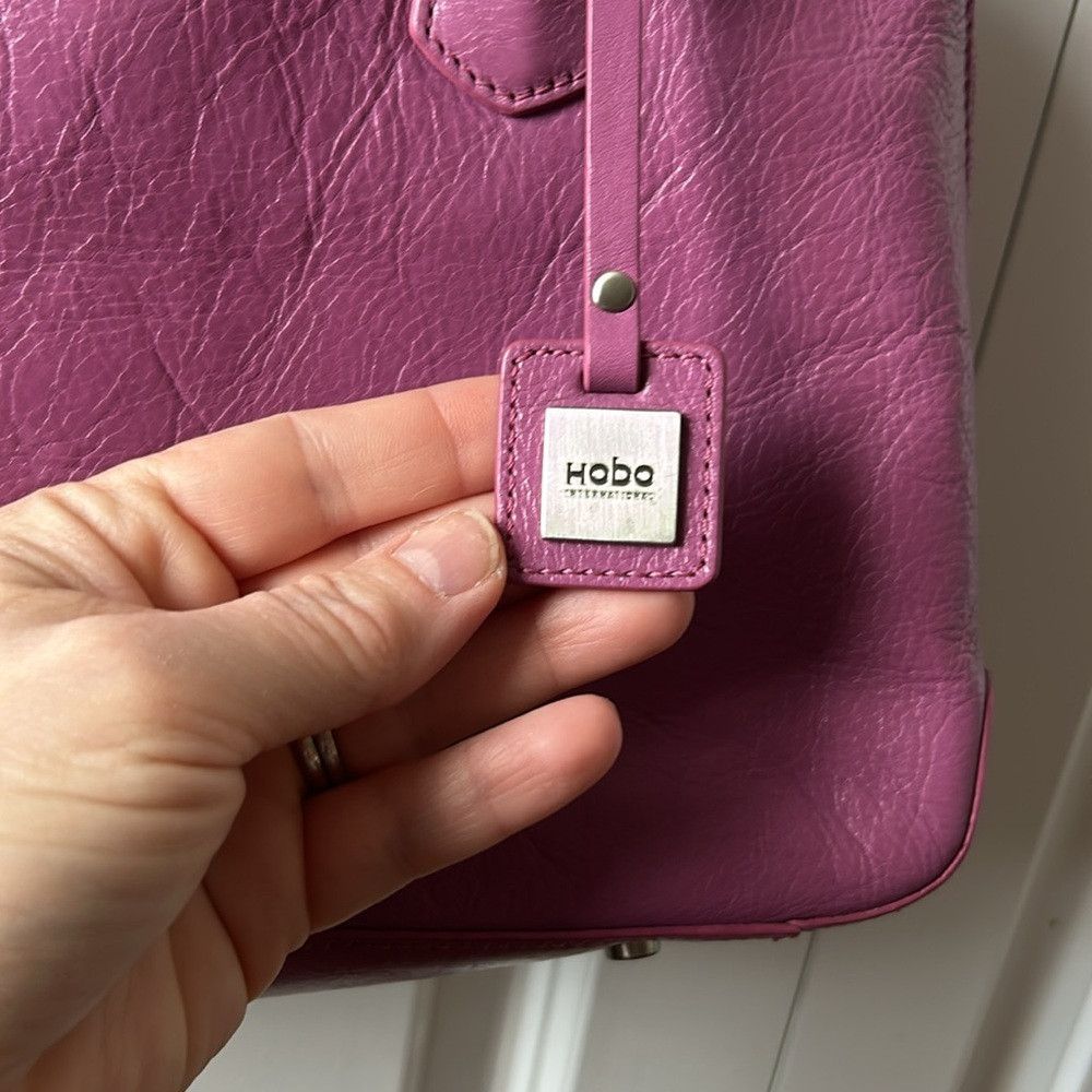 Hobo HOBO International Pink/Purple Leather handbag Size ONE SIZE - 2 Thumbnail