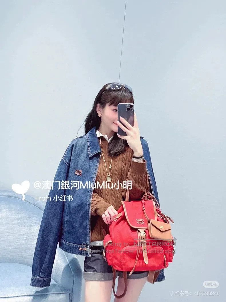 Miu Miu Miu Miu 36 Denim denim jacket Size S / US 4 / IT 40 - 7 Thumbnail