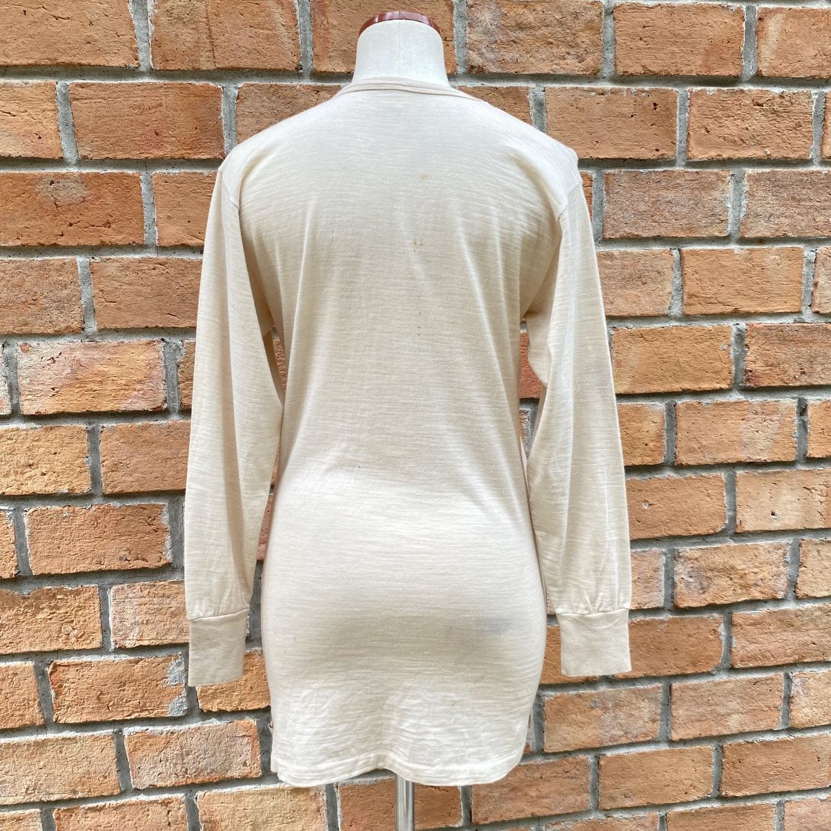 Vintage MARINA LITARE Brown Stretch Knit Logo Dress Long Sleeves Size S / US 4 / IT 40 - 2 Thumbnail