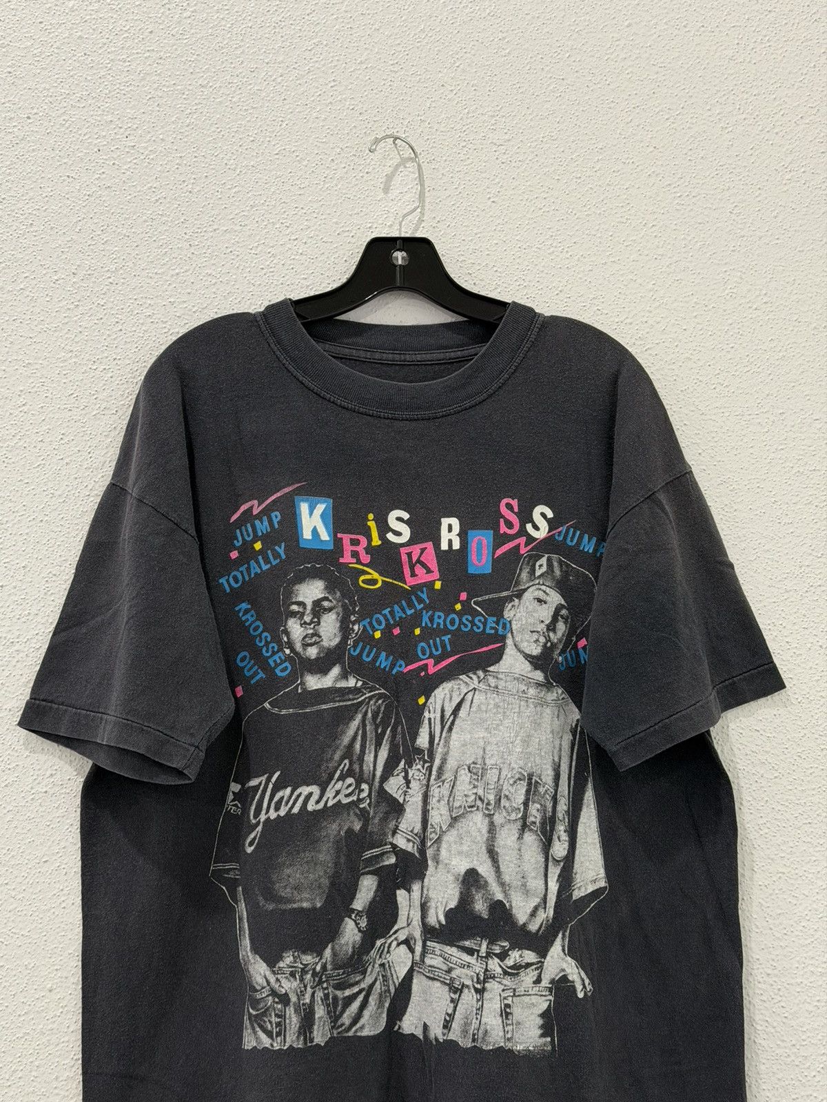 Rap Tees Vintage 90s Kris Kross Totally Krossed Out Rap Tee Rare L-XL Size US L / EU 52-54 / 3 - 2 Thumbnail