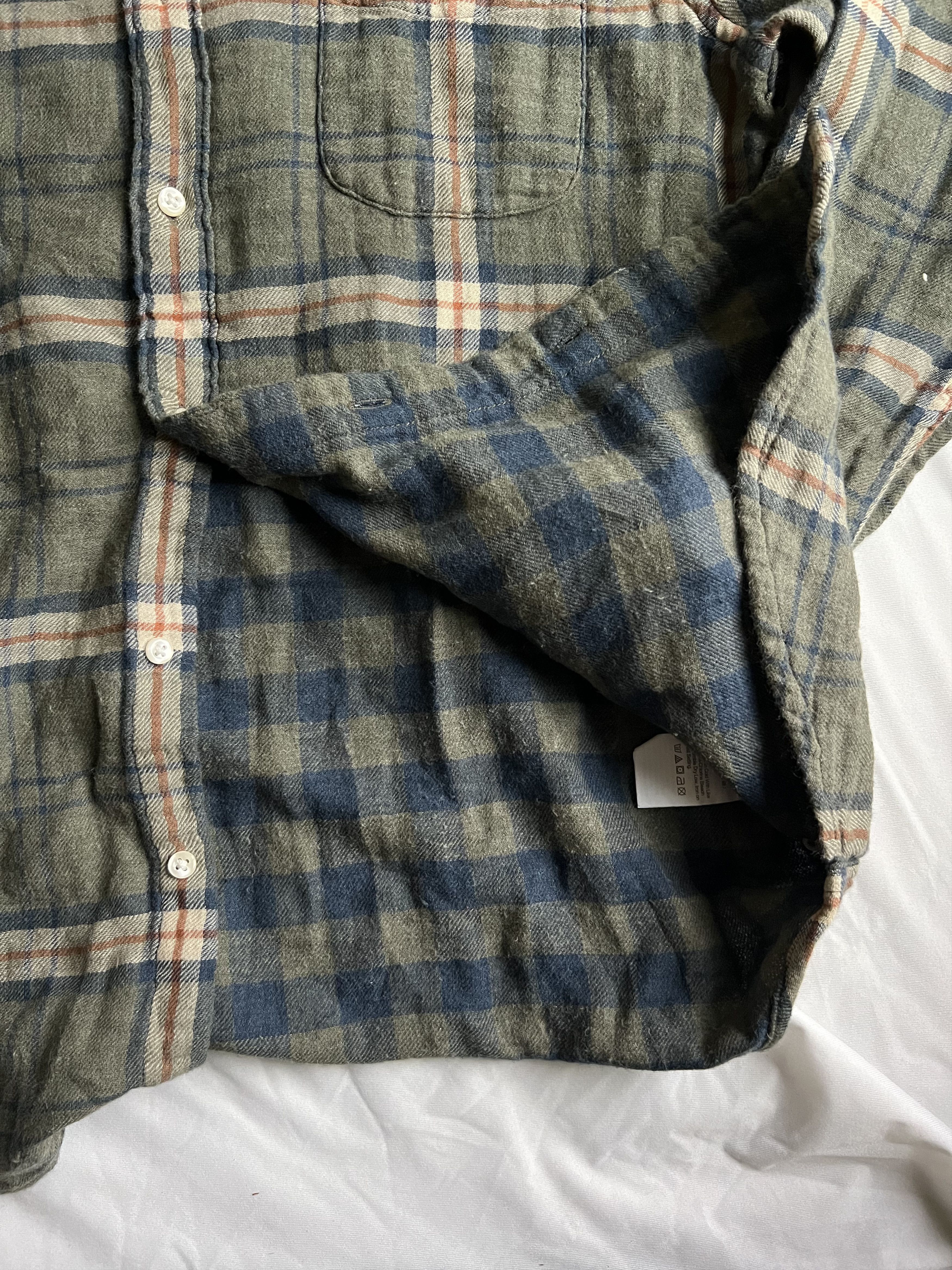 J.Crew J. Crew Flannel Double-Sided Work shirt large slim fit $98 Size US L / EU 52-54 / 3 - 4 Thumbnail
