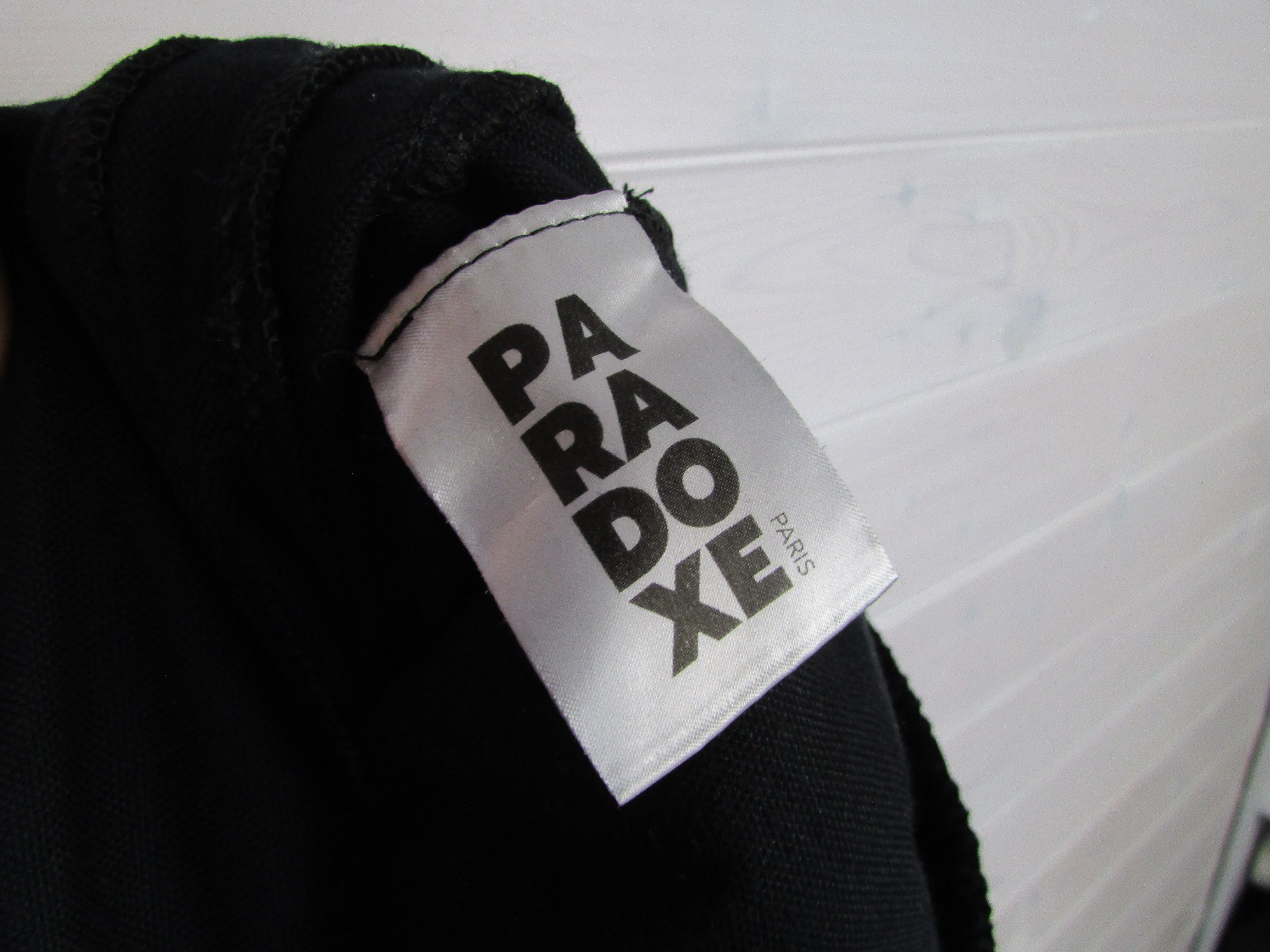 Paradoxe Paris Paradoxe Paris Avant Garde Black Velour Pants Size US 30 / EU 46 - 5 Thumbnail