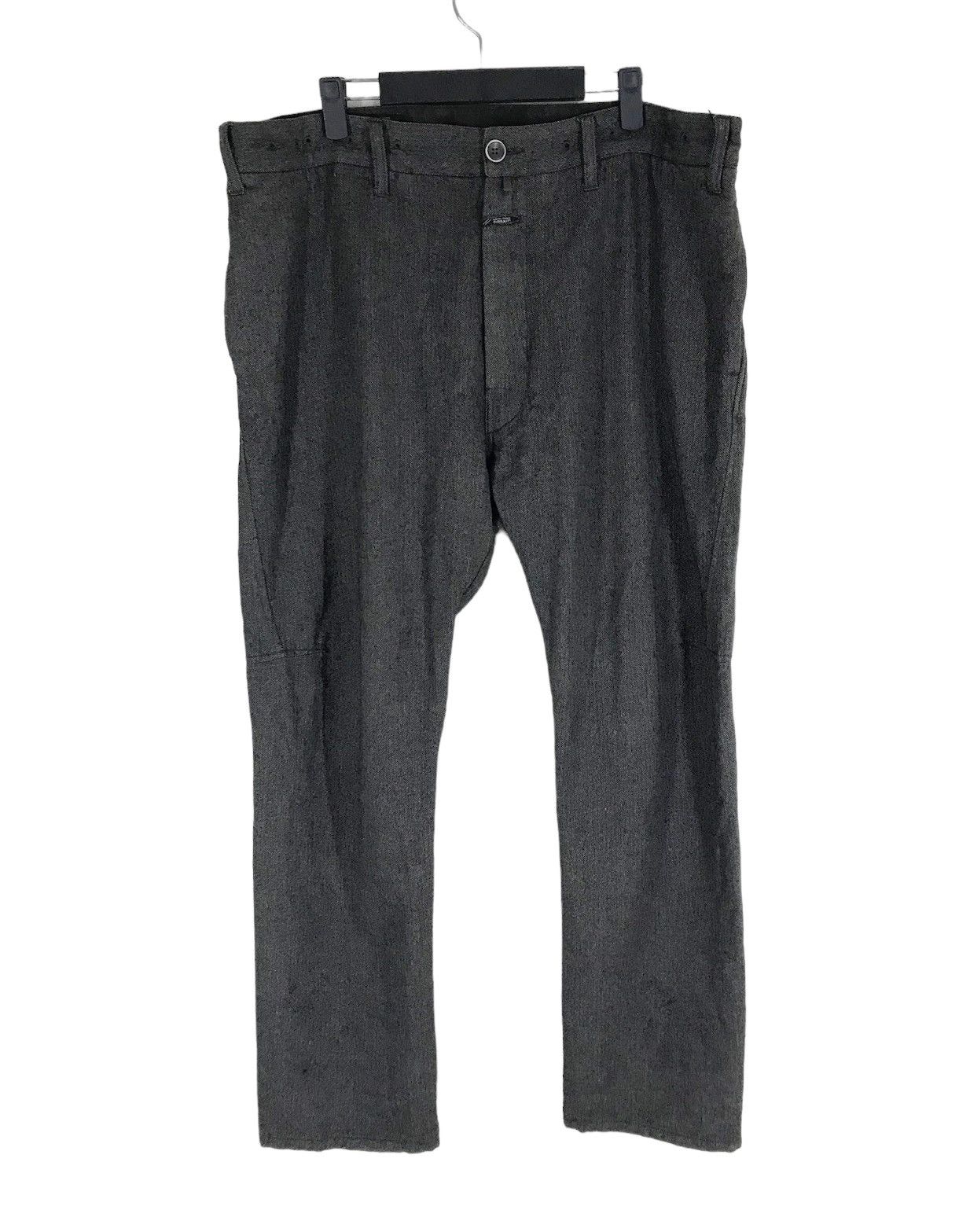Marithe + Francois Girbaud Vintage MARITHE FRANCOIS GIRBAUD Salt & Pepper Trouser Pant Size US 37 - 3 Thumbnail