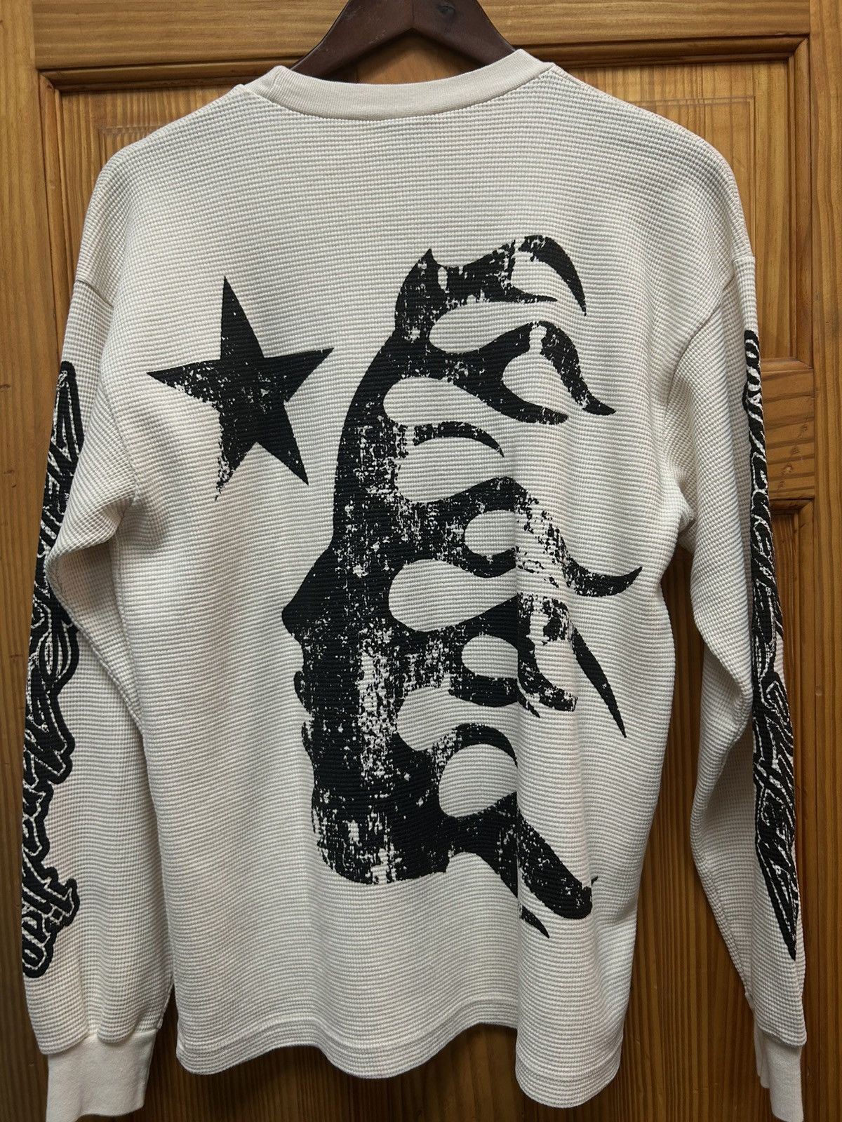 HELLSTAR Hellstar Studios “Victory Within” Thermal Long Sleeve Cream Size US S / EU 44-46 / 1 - 2 Thumbnail