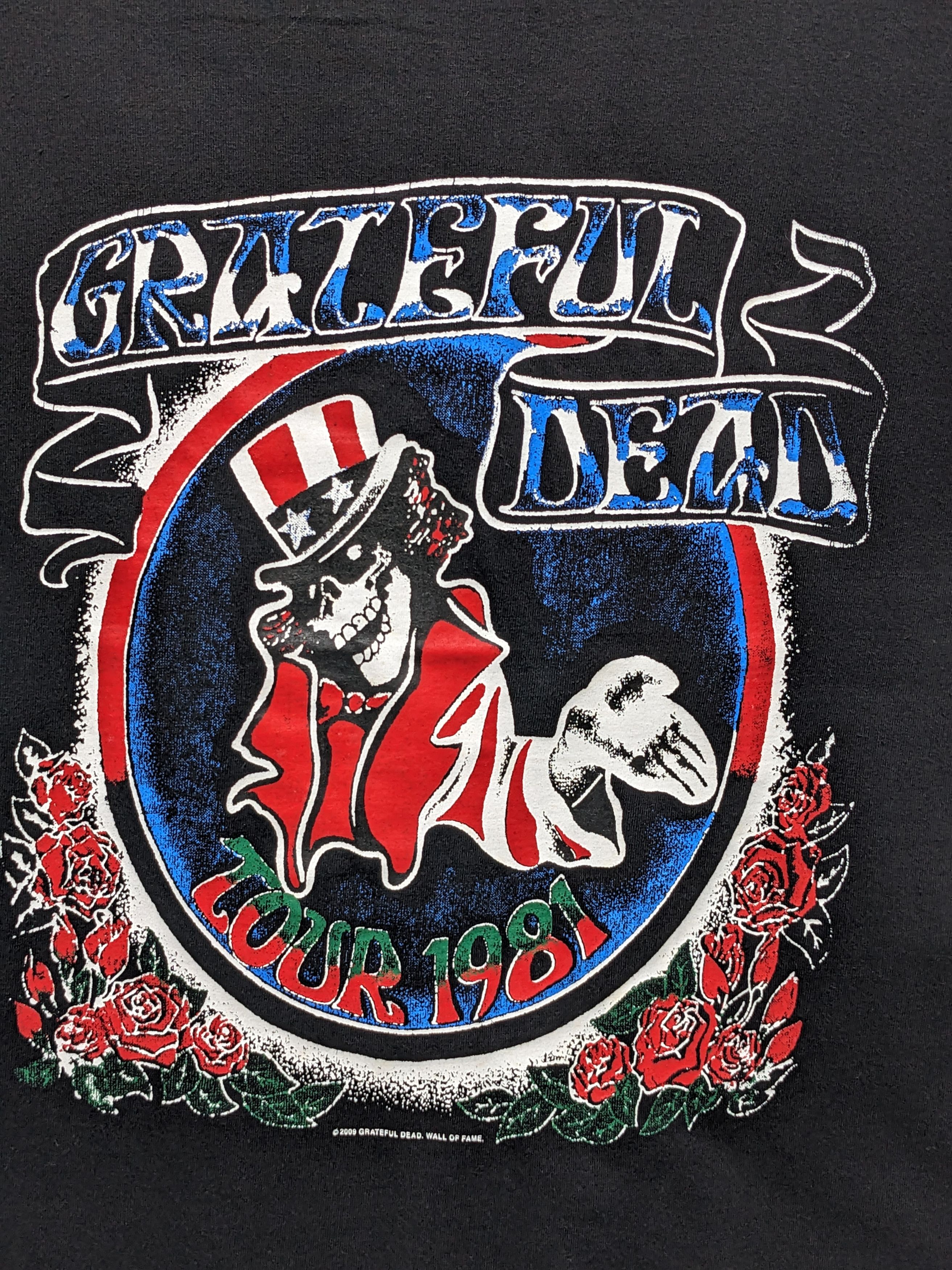 Band Tees VINTAGE 2009 GRATEFUL DEAD ROCK BAND Size US S / EU 44-46 / 1 - 3 Thumbnail