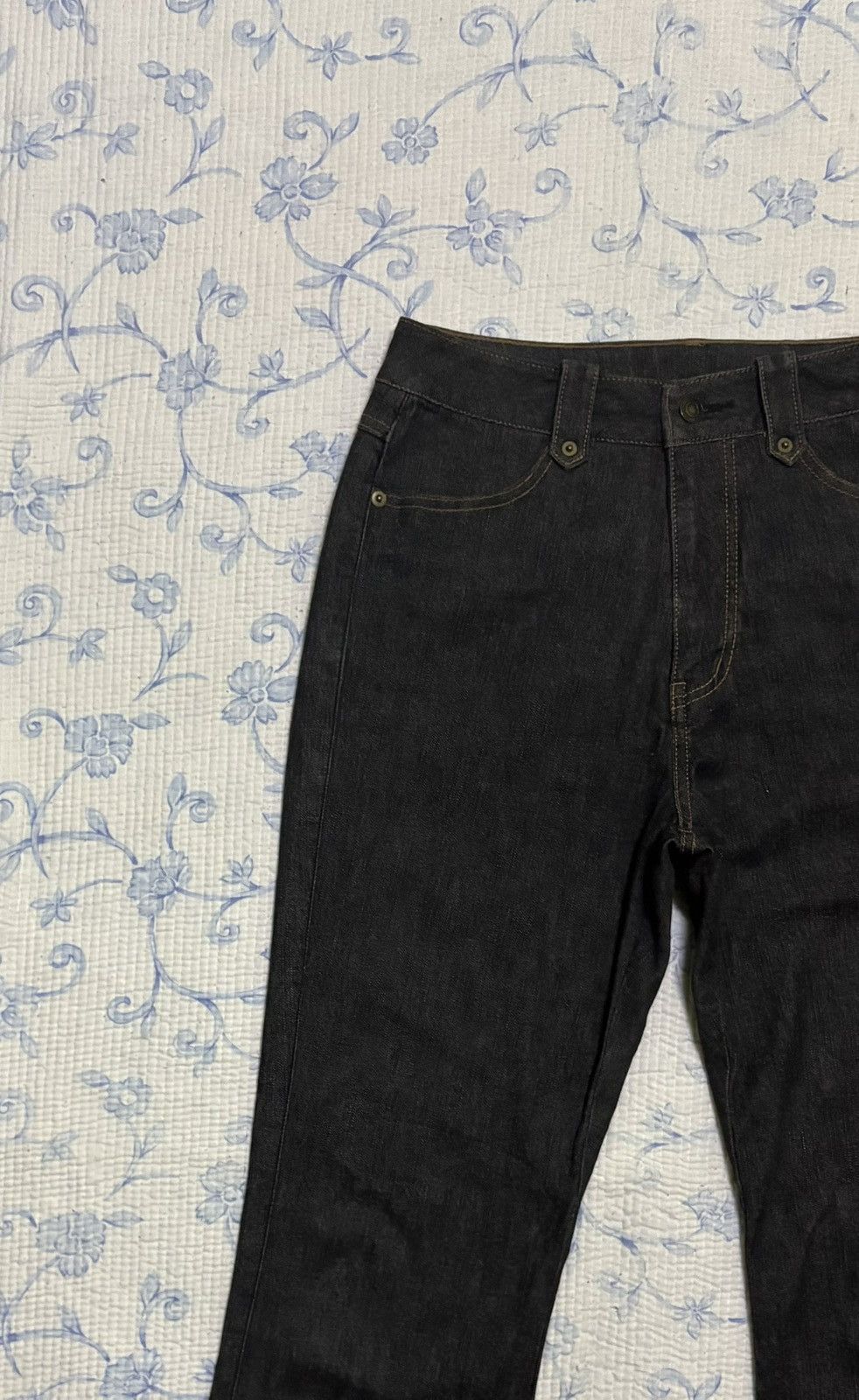 Japanese Brand Japanese High Quality Guarented Flared Streetwear Denim Size US 28 / EU 44 - 4 Thumbnail