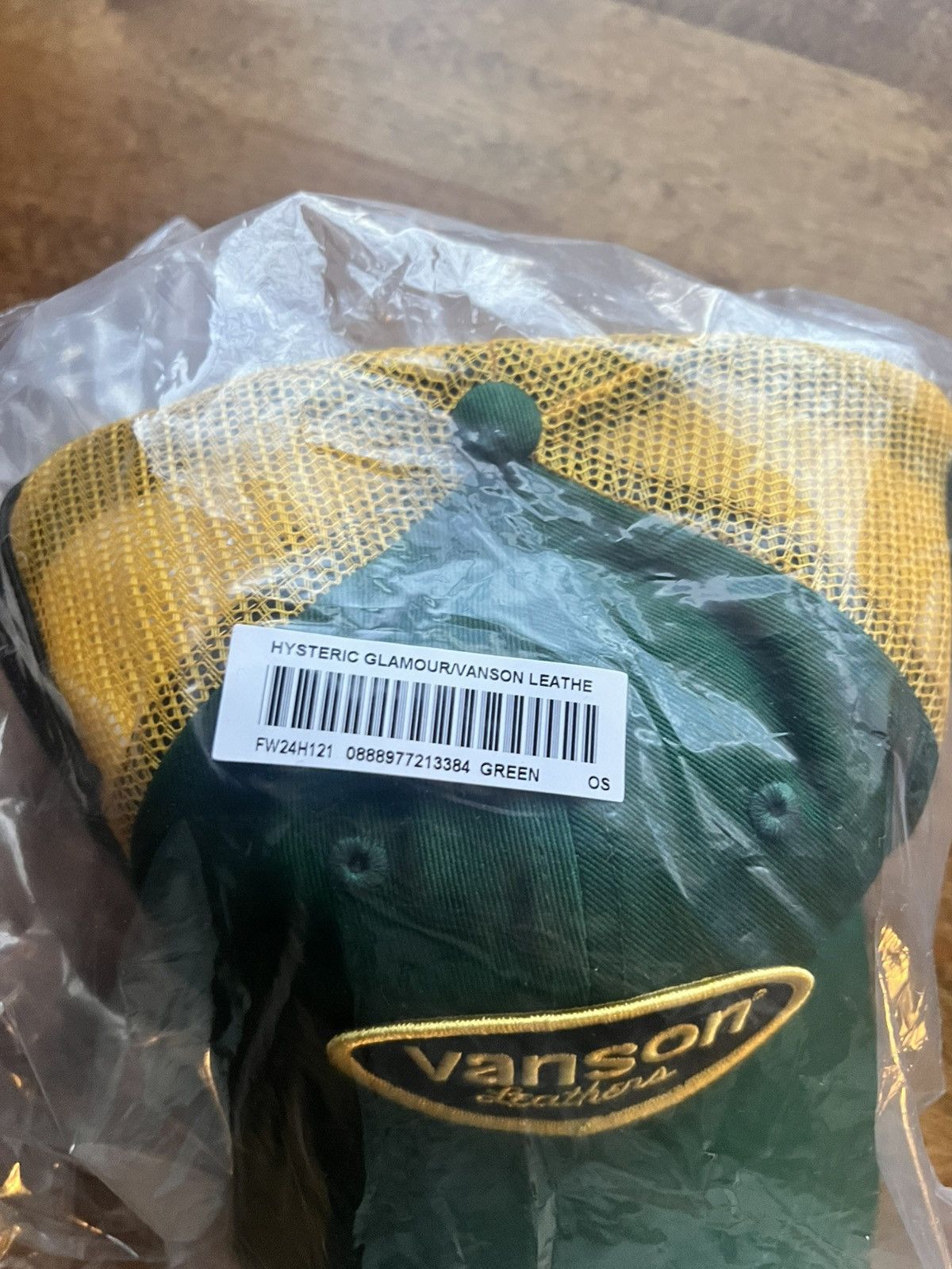 Hysteric Glamour × Supreme × Vanson Leathers Supreme Hysteric Glamour Vanson Leathers Mesh 6 Panel Hat Size ONE SIZE - 6 Thumbnail