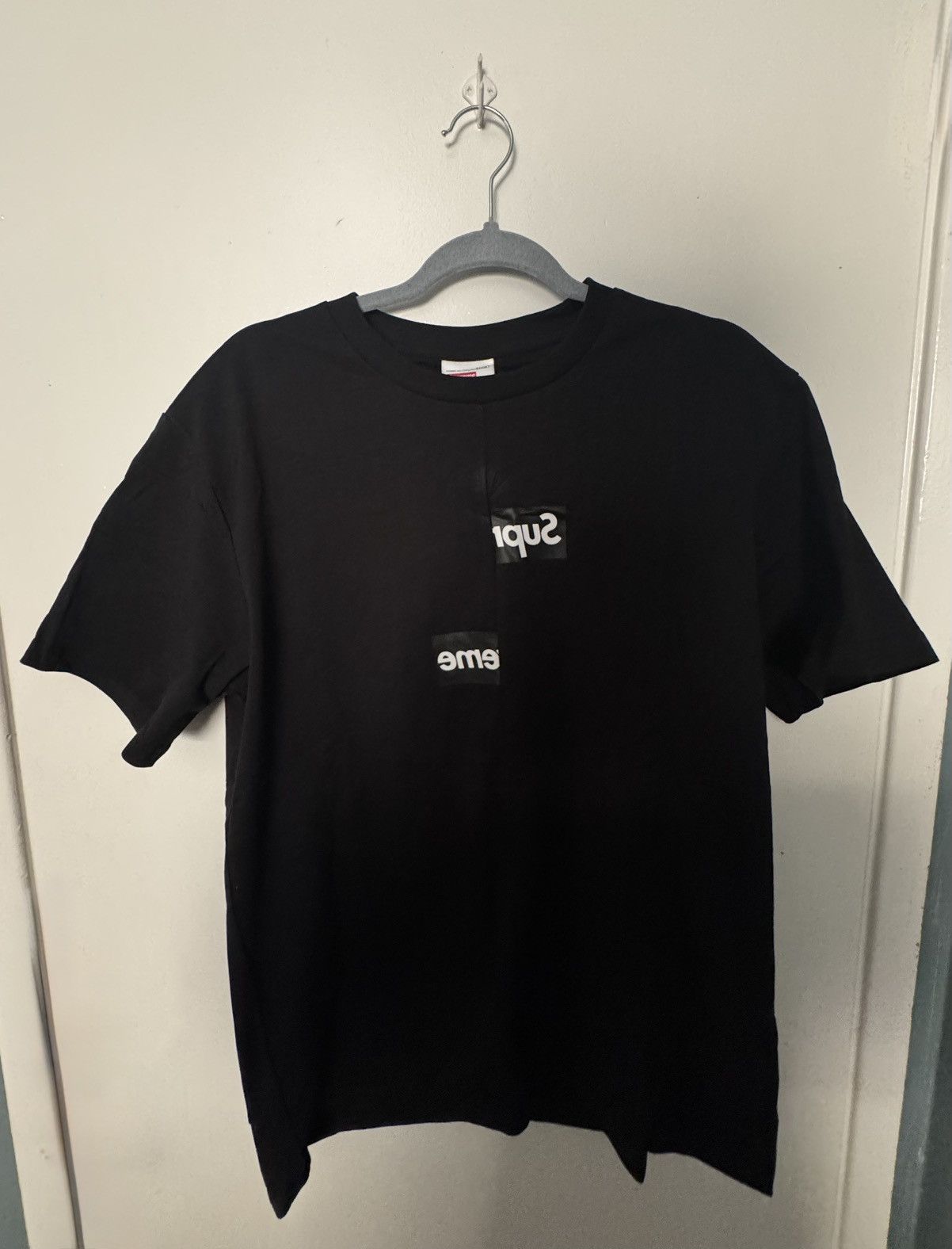 Comme Des Garcons Shirt Long Sleeve Logo T Shirt Black | Grailed