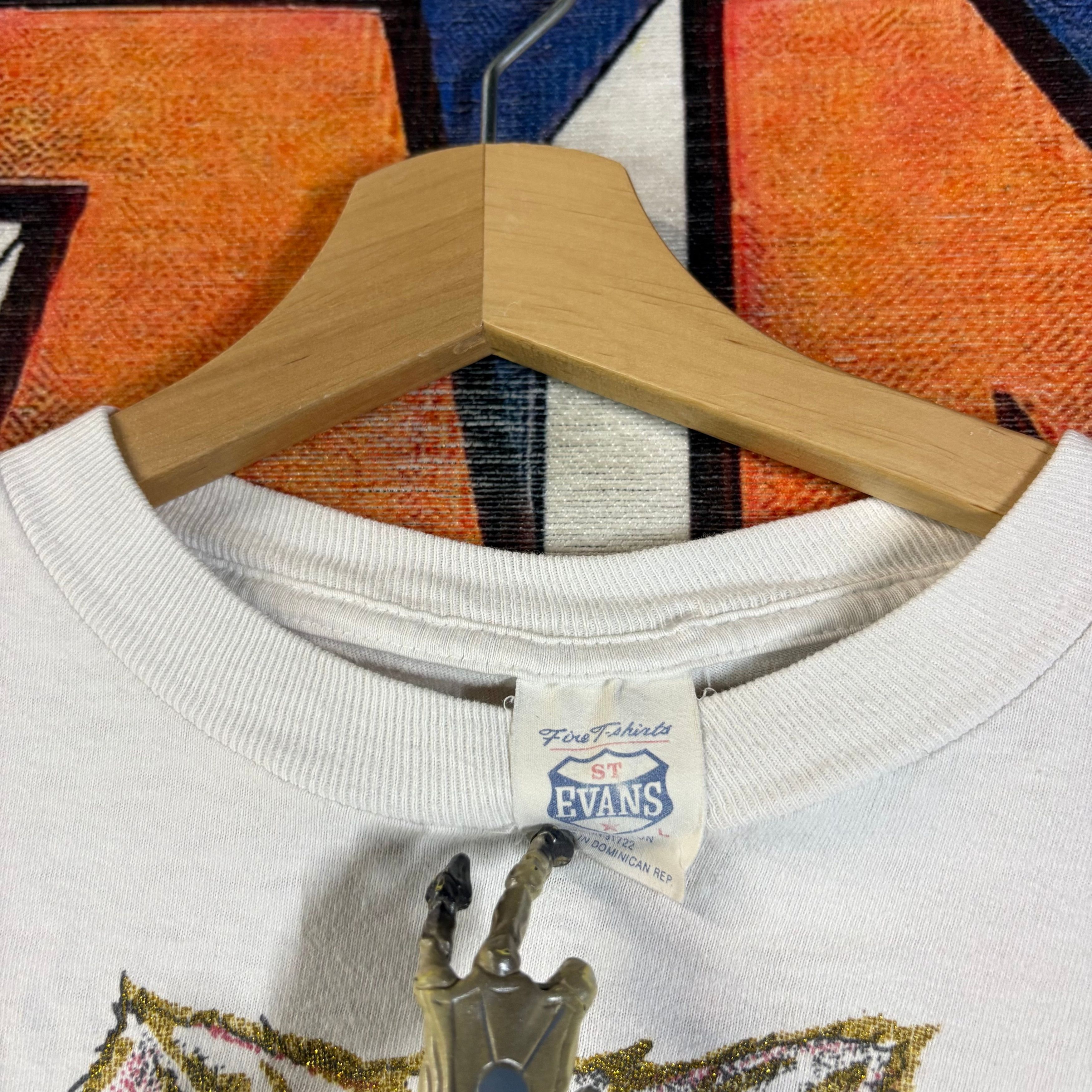 Vintage Vintage 1990s Cat Tee Size Large Size US L / EU 52-54 / 3 - 2 Thumbnail