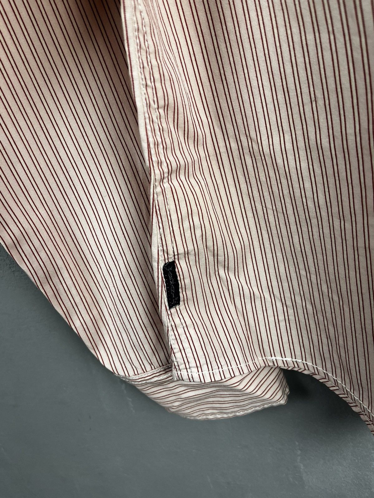 Armani × Giorgio Armani × Vintage Armani big logo shirt vintage Size US XL / EU 56 / 4 - 8 Thumbnail