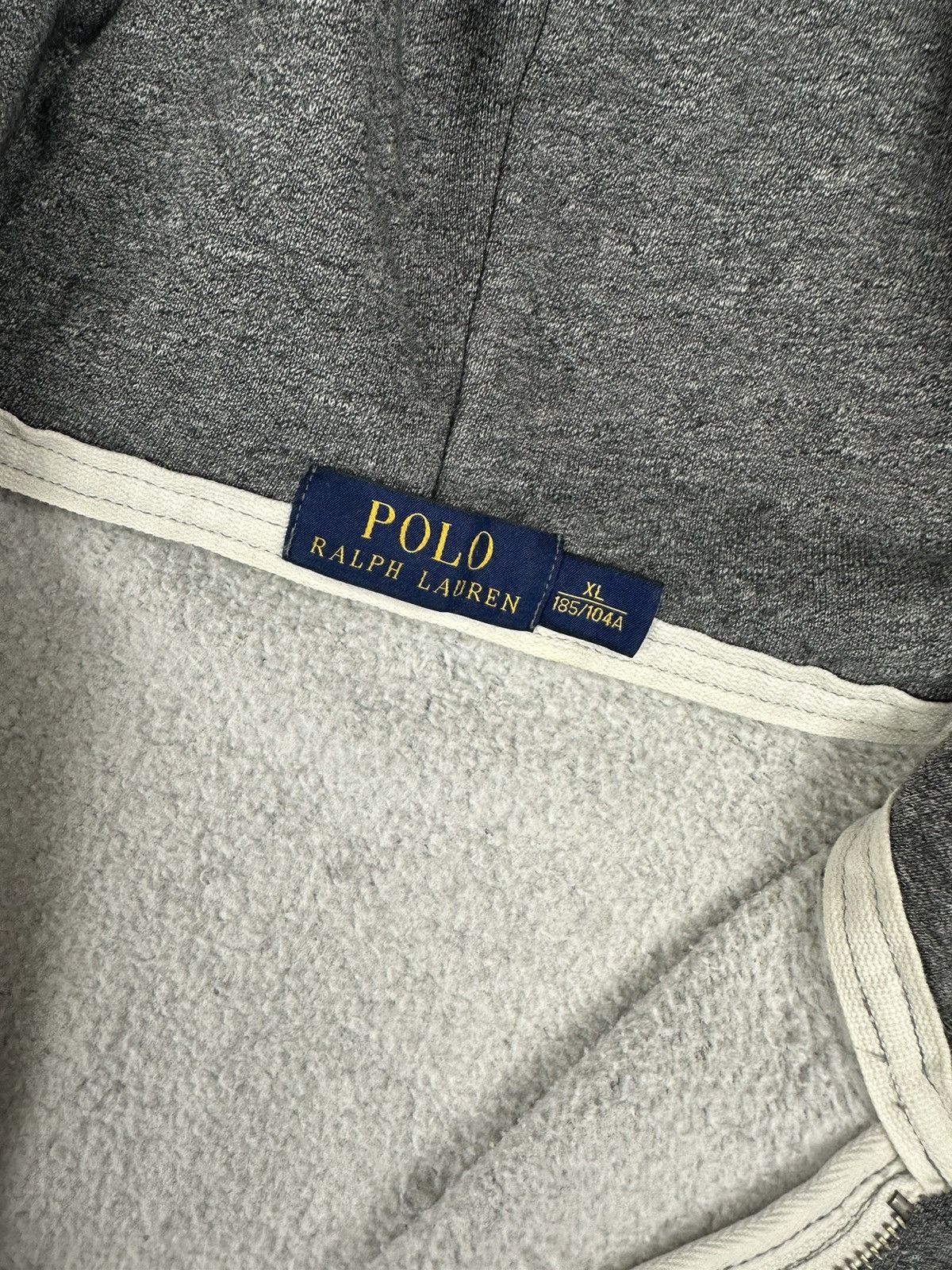 Polo Ralph Lauren Polo Ralph Lauren Mens Basic Silver Small Logo Hoodie Size US XL / EU 56 / 4 - 8 Thumbnail