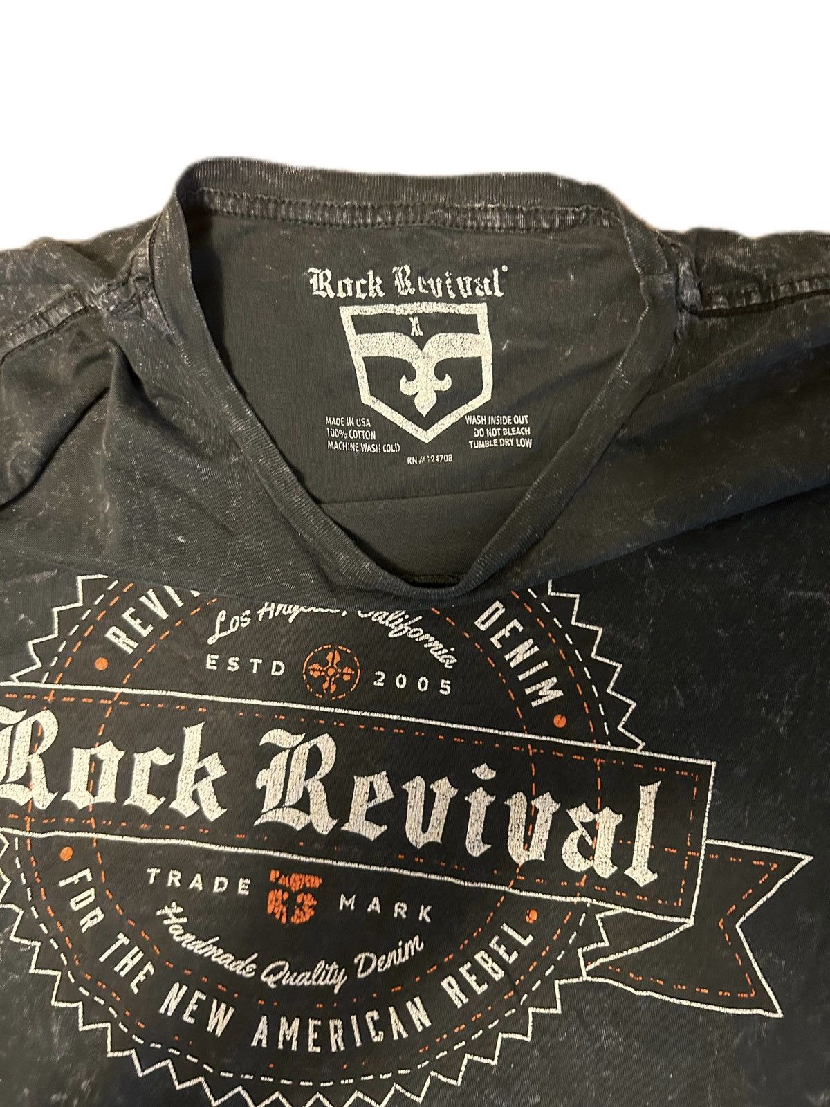 Rock Revival × Vintage Vintage Rock Revival Shirt Size US XL / EU 56 / 4 - 2 Thumbnail