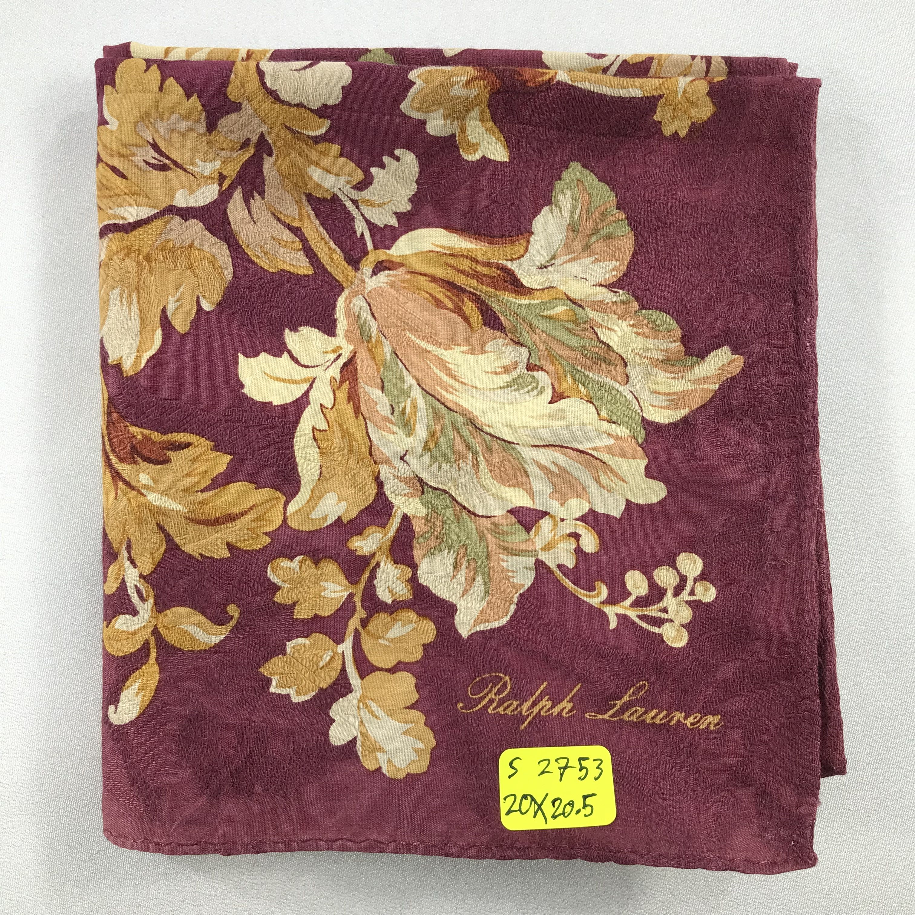 Ralph Lauren × Vintage Ralph Lauren Bandana / Handkerchief / Neckerchief - S2753A Size ONE SIZE - 5 Thumbnail