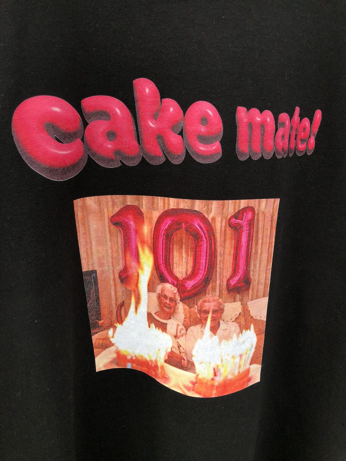 Japanese Brand Cake Mate! Graphic Tshirt Long Lasting Bestie Potrait Size US M / EU 48-50 / 2 - 9 Thumbnail