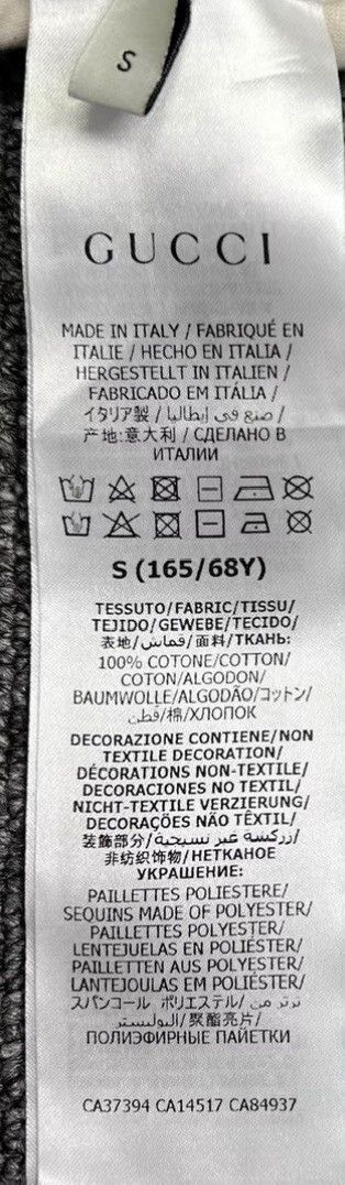 Gucci Gucci Off White Double G Sequin Apple Logo Cropped Pants K12 Size 27" / US 4 / IT 40 - 9 Thumbnail