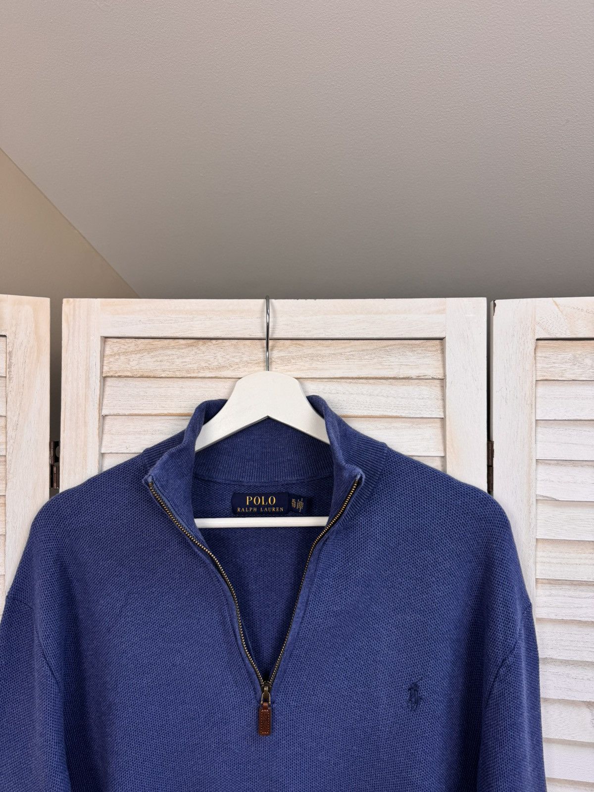 Polo Ralph Lauren Men's Sweater 1/3 Zip Polo Ralph Lauren Size US XL / EU 56 / 4 - 3 Thumbnail