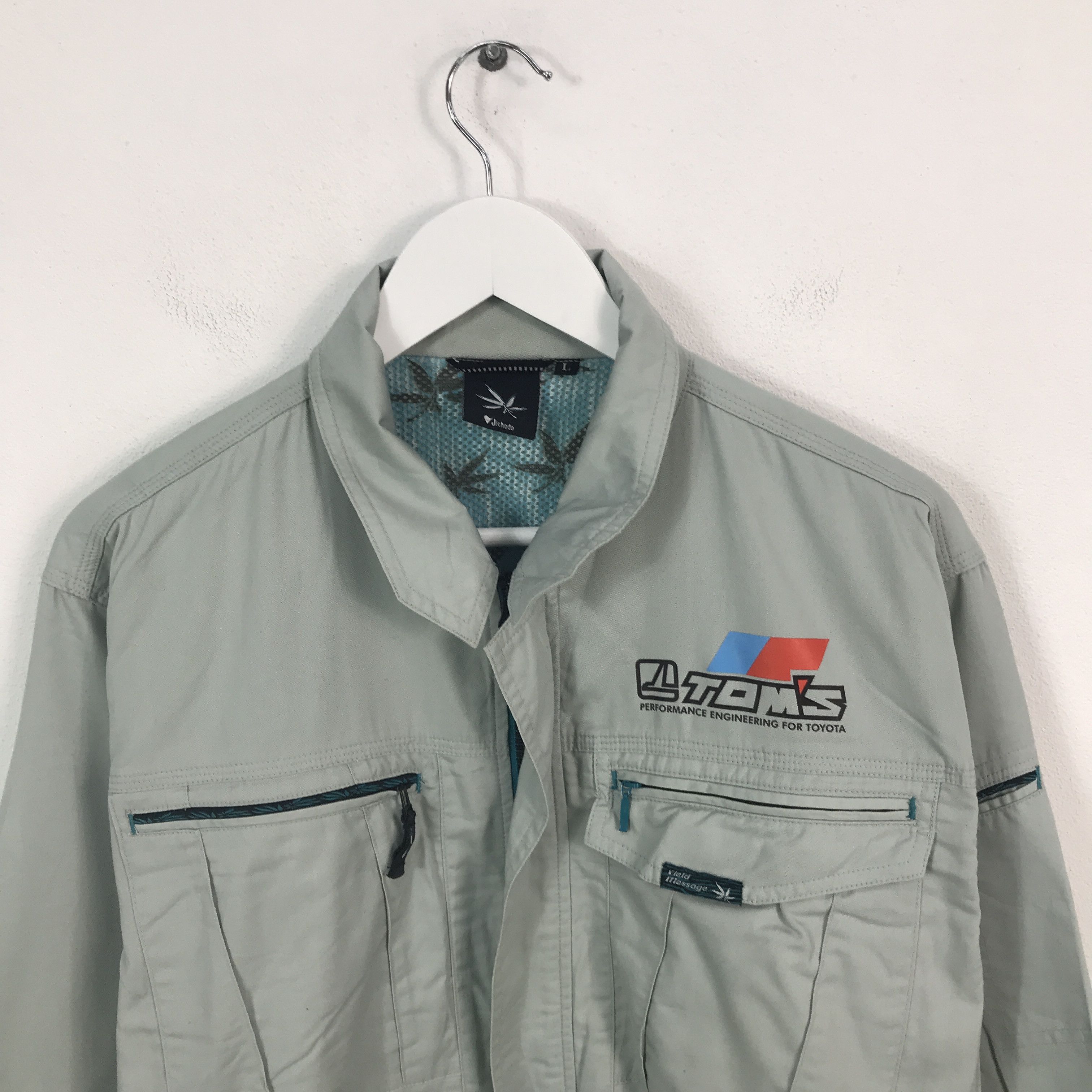 Japanese Brand Rare Tom’s Toyota Racing Custom Worker Jacket Size US M / EU 48-50 / 2 - 3 Thumbnail