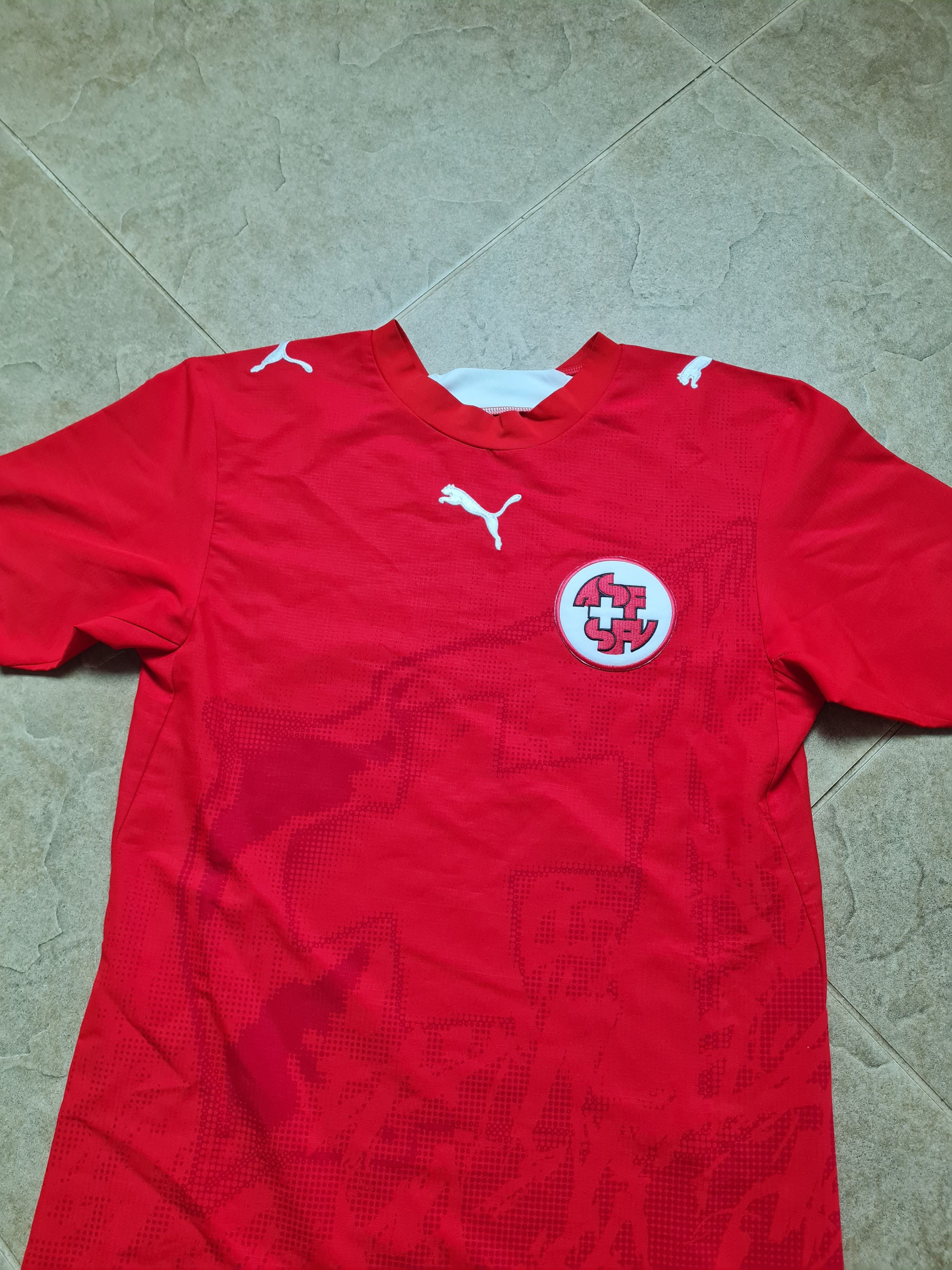 Puma Vintage Jersey Switzerland Puma 2006/2008 Football Shirt Size US XS / EU 42 / 0 - 2 Thumbnail
