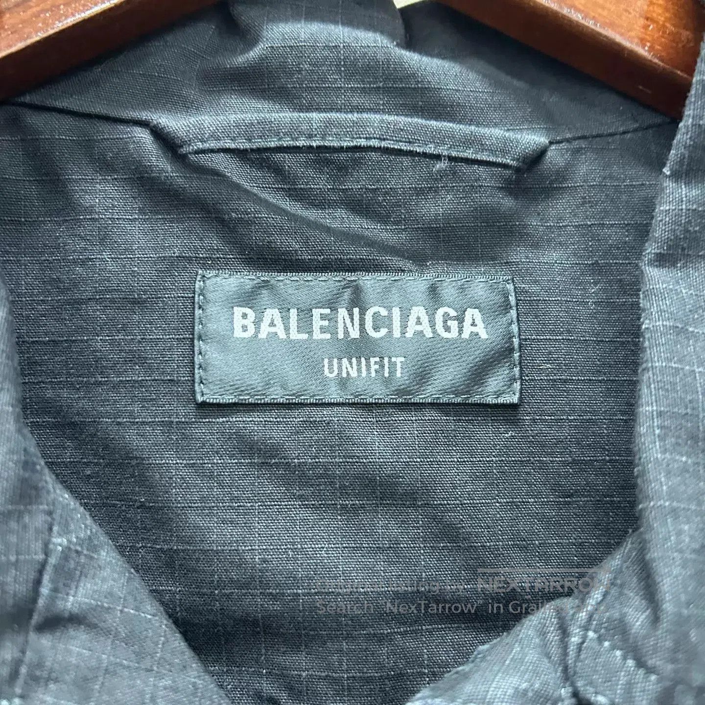Balenciaga Black Button-Up Shirt with Multiple Pockets Size M. Size US M / EU 48-50 / 2 - 3 Thumbnail