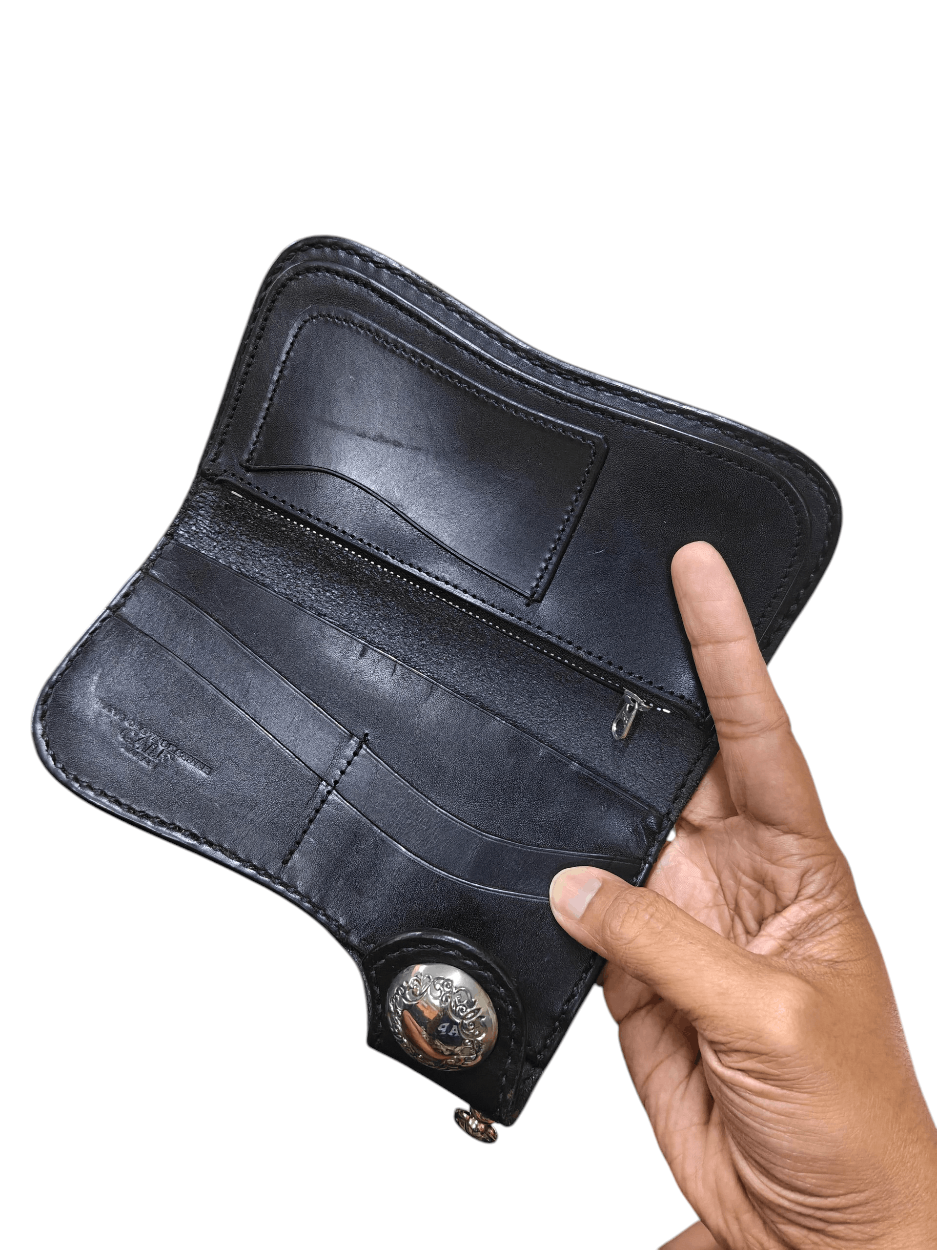 Japanese Brand Calf Japan Leather Wallet Size ONE SIZE - 5 Thumbnail