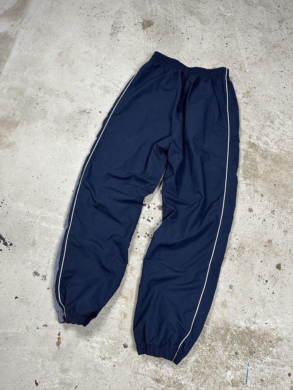 Nike Vintage Y2K Nike Navy Track Pants Swoosh Spellout Multi Logo Size US 30 / EU 46 - 10 Thumbnail