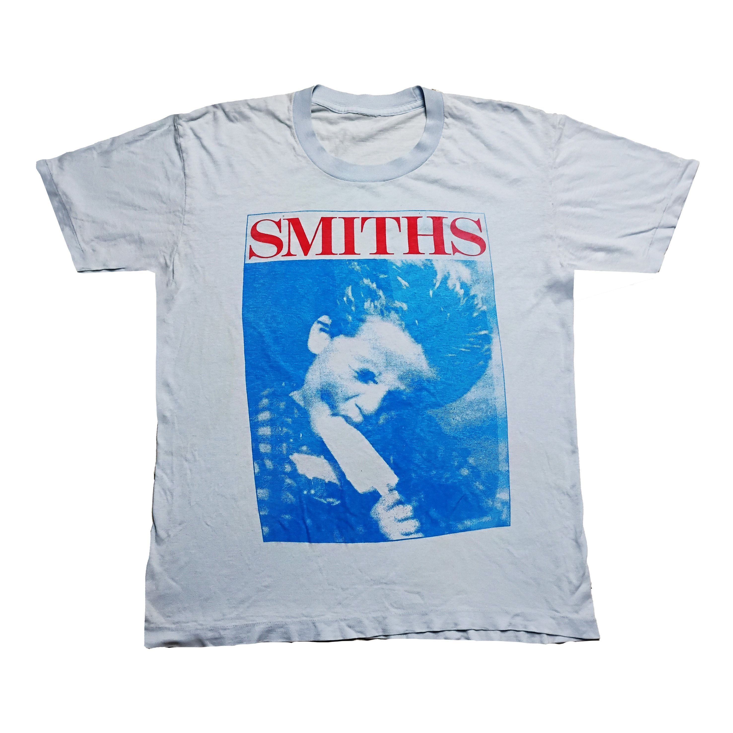 Band Tees The Smiths Popsicle MORRISSEY Single Stitch Medium WORN! Size US M / EU 48-50 / 2 - 1 Thumbnail