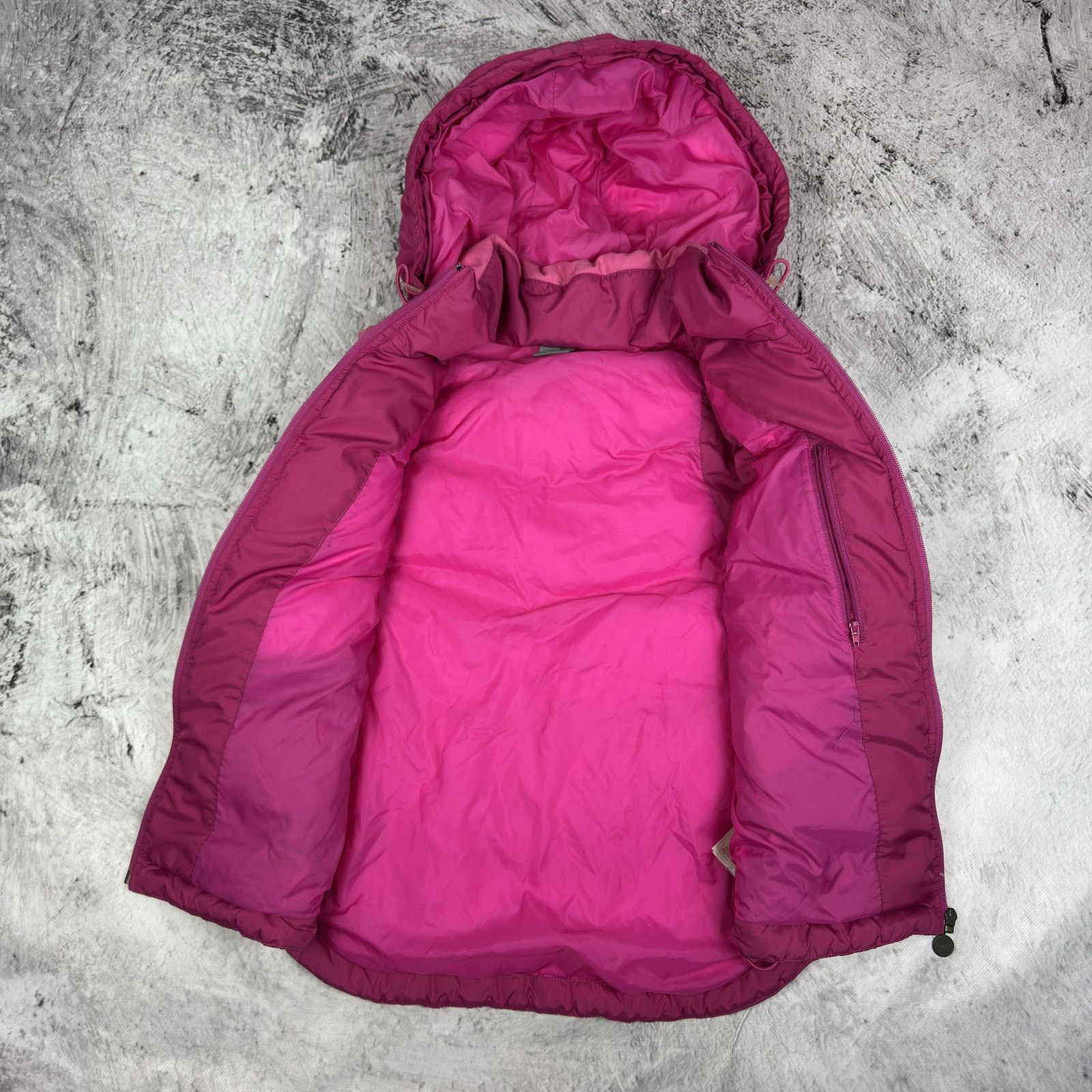 Nike Nike Women's Pink Hooded Outdoor Full Zip Puffer Vest Medium Size M / US 6-8 / IT 42-44 - 7 Thumbnail