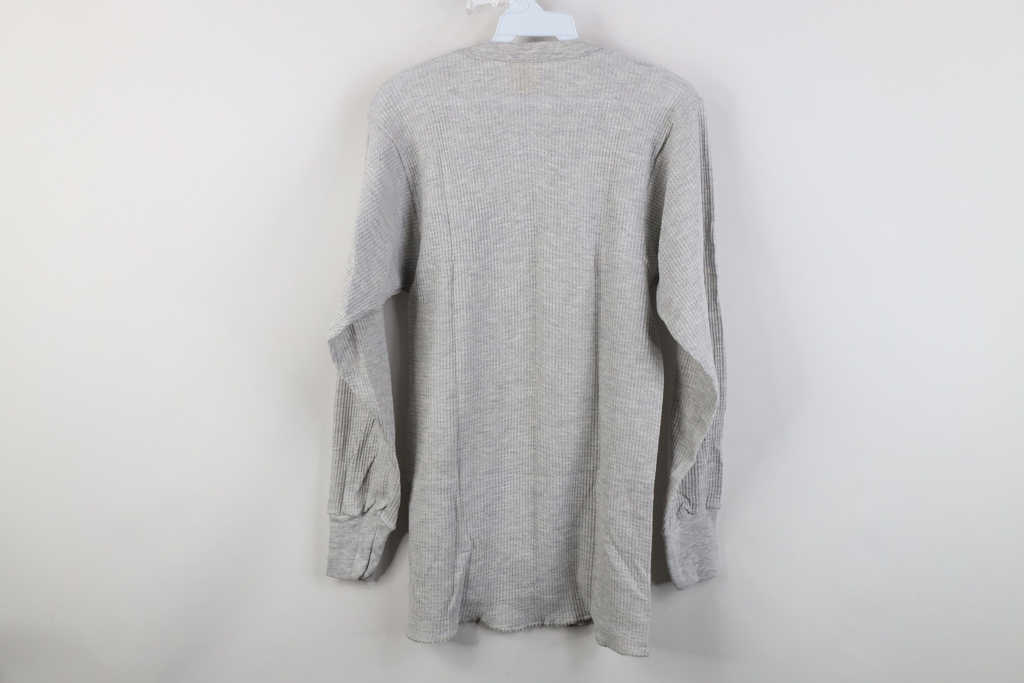 Vintage Vintage 70s Streetwear Waffle Knit Long Sleeve T-Shirt USA Size US L / EU 52-54 / 3 - 10 Thumbnail