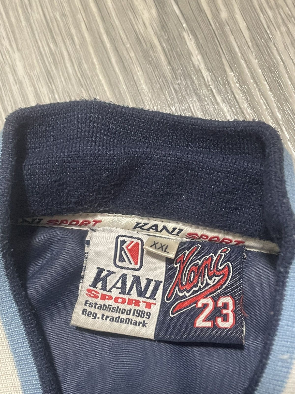 Karl Kani Vintage Karl Kani "Brooklyn 23" Varsity Bomber Jacket Size US XL / EU 56 / 4 - 2 Thumbnail