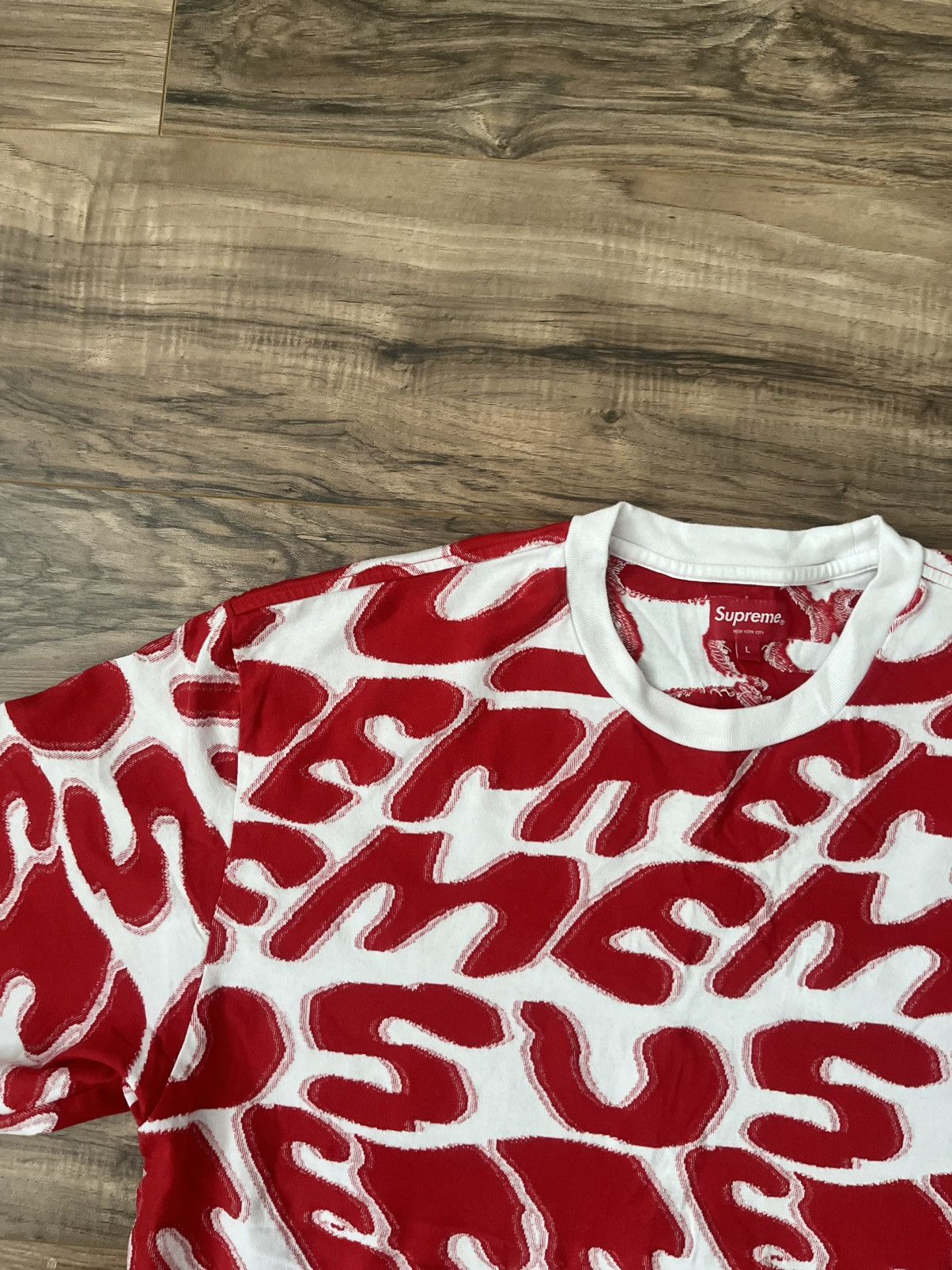 Supreme Supreme Stacked Intarsia S/S Top Size US L / EU 52-54 / 3 - 3 Thumbnail