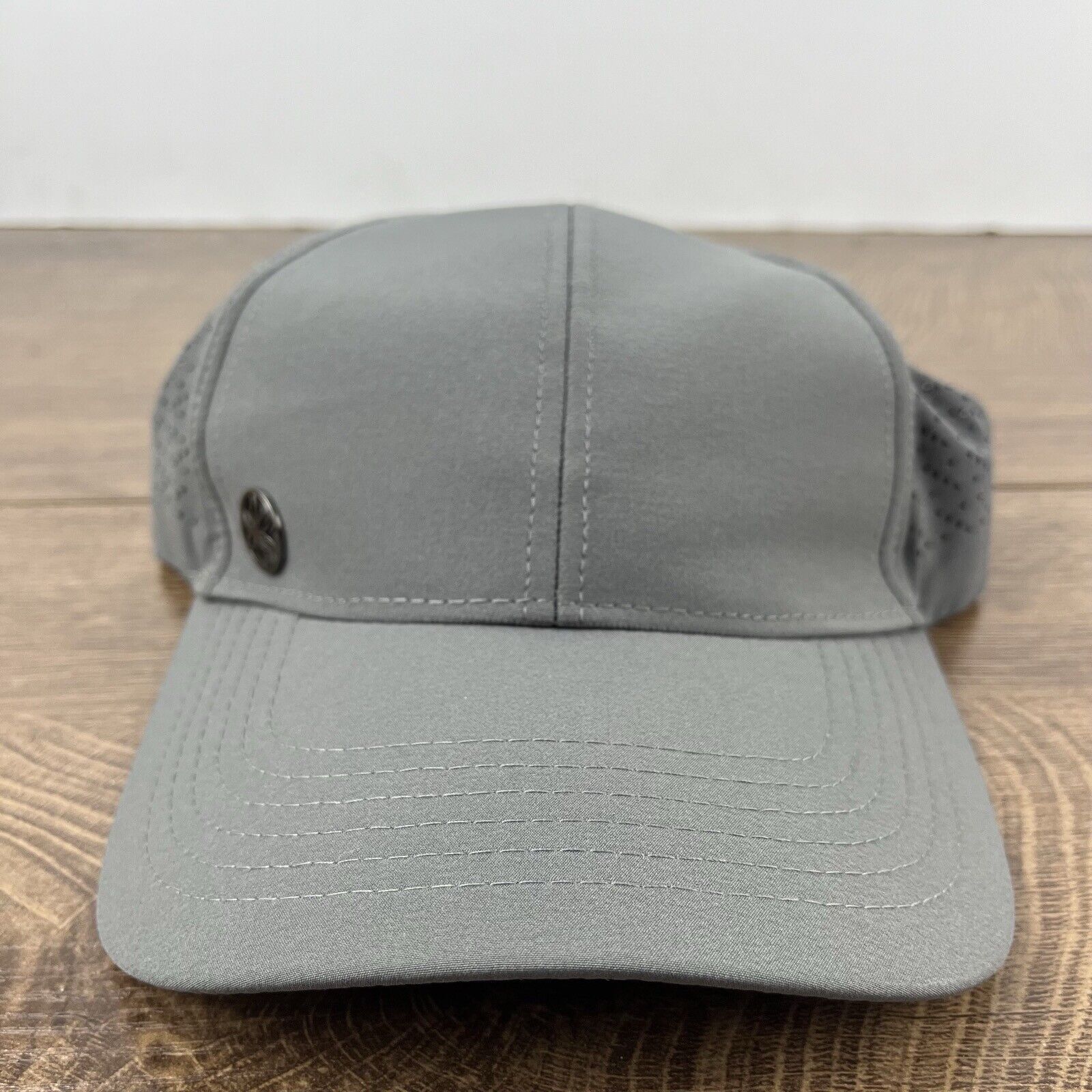 Other Gray Athletic Hat Running Cap Hat Gray Hat Adjustable Hat Gr Size ONE SIZE - 4 Thumbnail