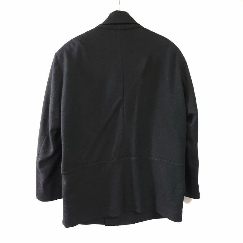 Issey Miyake Issey Miyake Black shawl jacket Size M / US 6-8 / IT 42-44 - 2 Thumbnail