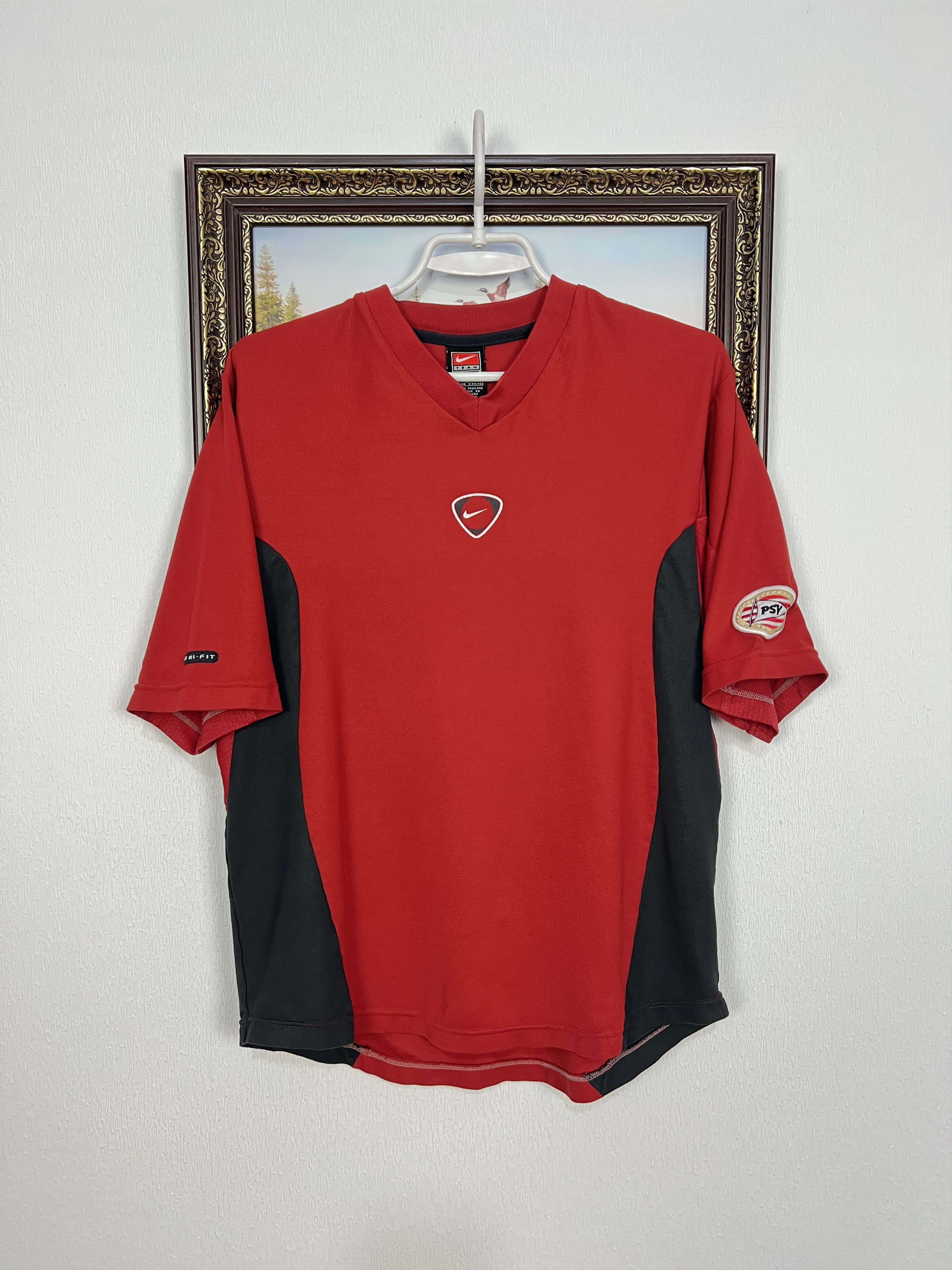 Nike Vintage 90's Nike PSV Eindhoven Football Shirt Train Soccer Size US S / EU 44-46 / 1 - 1 Thumbnail