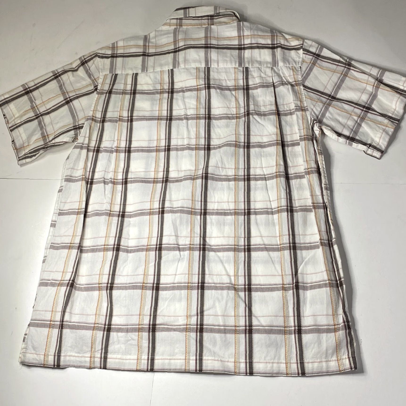Avirex Avirex Shirt Mens Button Up Plaid Short Sleeve L Multicolor 90s Size US L / EU 52-54 / 3 - 3 Thumbnail