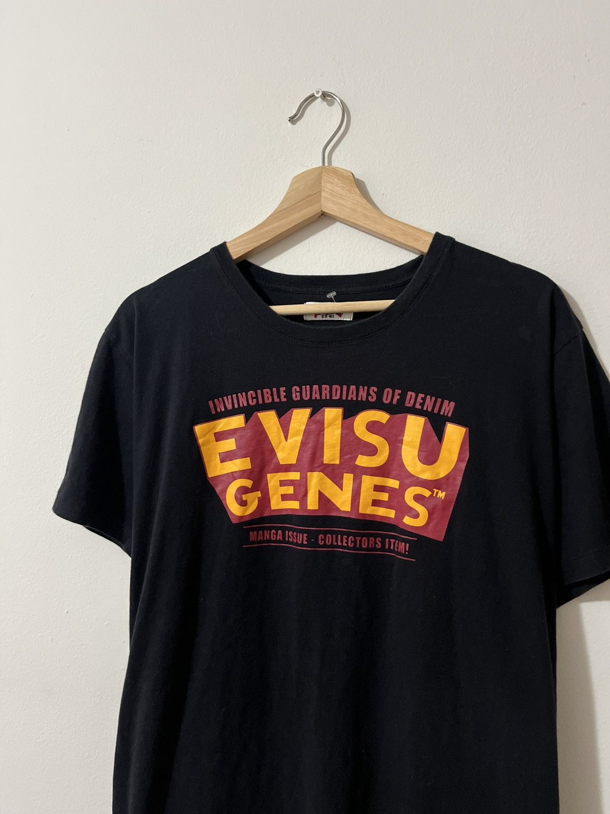 Evisu Evisu Genes Collectors Item XXL black t-shirt Size US XXL / EU 58 / 5 - 1 Thumbnail