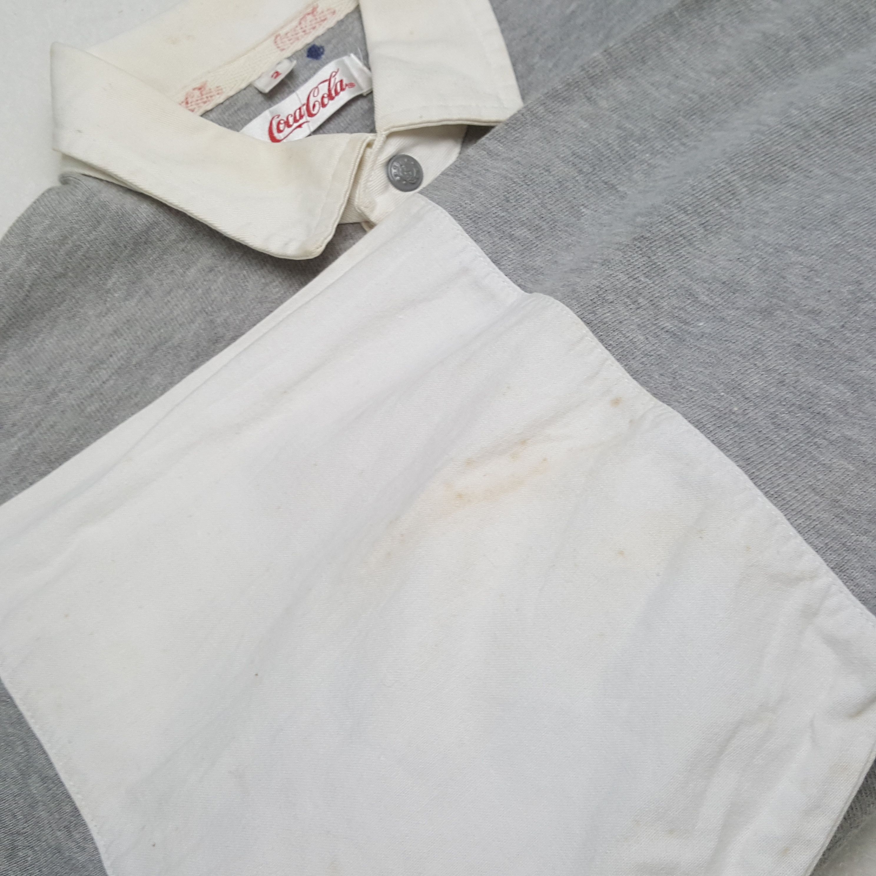 Coca Cola × Rap Tees × Vintage Vintage COCA-COLA Rap Tees Style Rugby Polos C285N80 Size US M / EU 48-50 / 2 - 7 Thumbnail