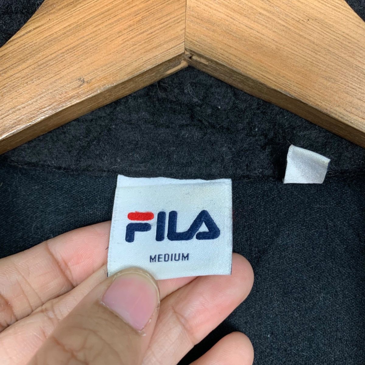 Fila FILA Embroidered Logo Zipper Fleece Jacket #1888-C82 Size US M / EU 48-50 / 2 - 16 Thumbnail