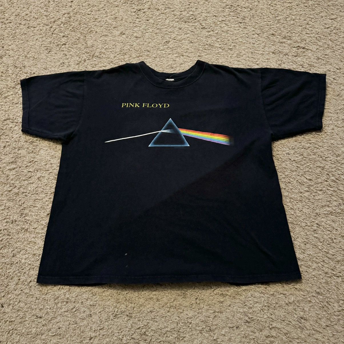 Band Tees VINTAGE LATE 90s PINK FLOYD DARK SIDE OF THE MOON TEE! Size US XL / EU 56 / 4 - 2 Thumbnail