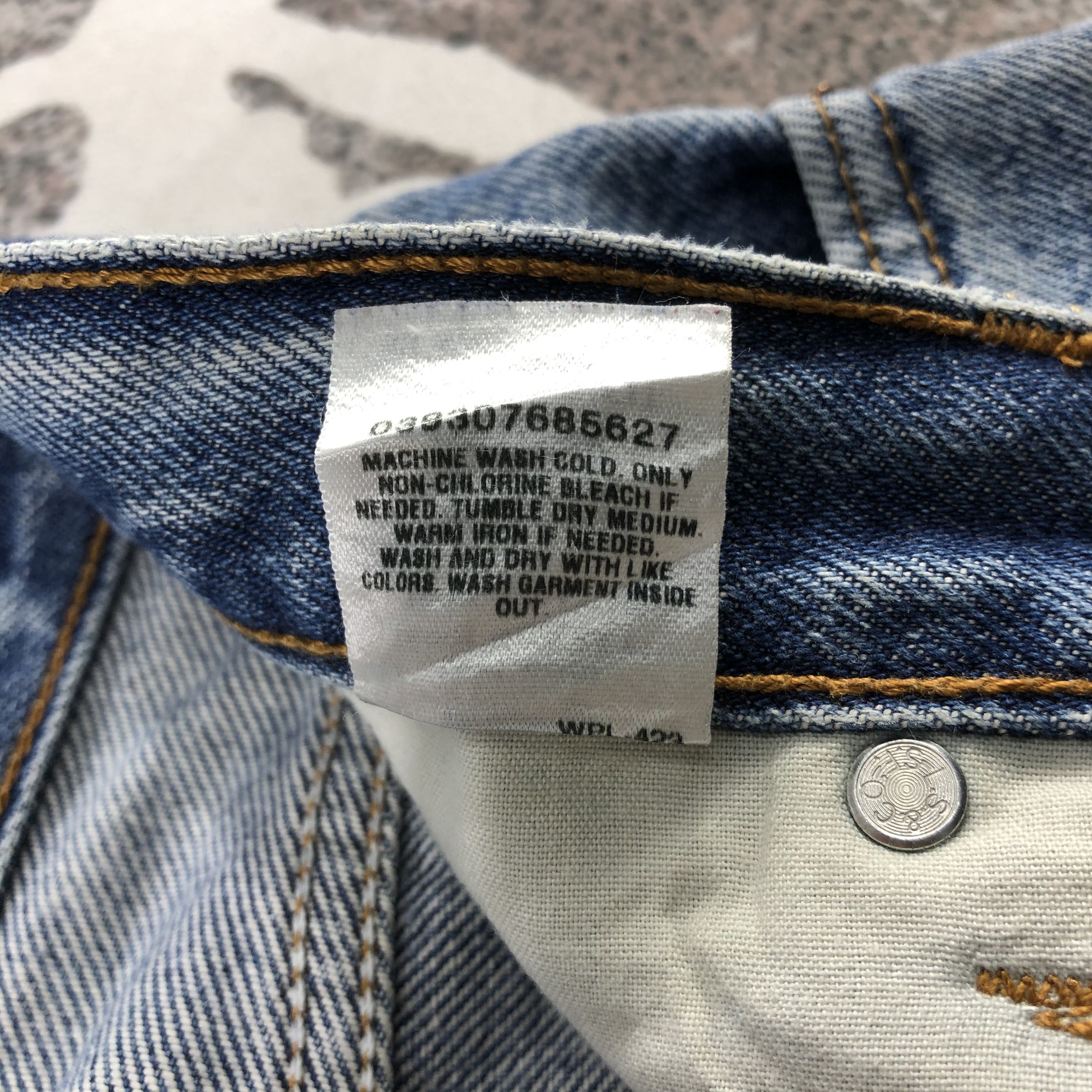 Levi's Vintage Levi's 505 Jeans Distress Regular Fit Denim KJ972 Size US 36 / EU 52 - 15 Thumbnail