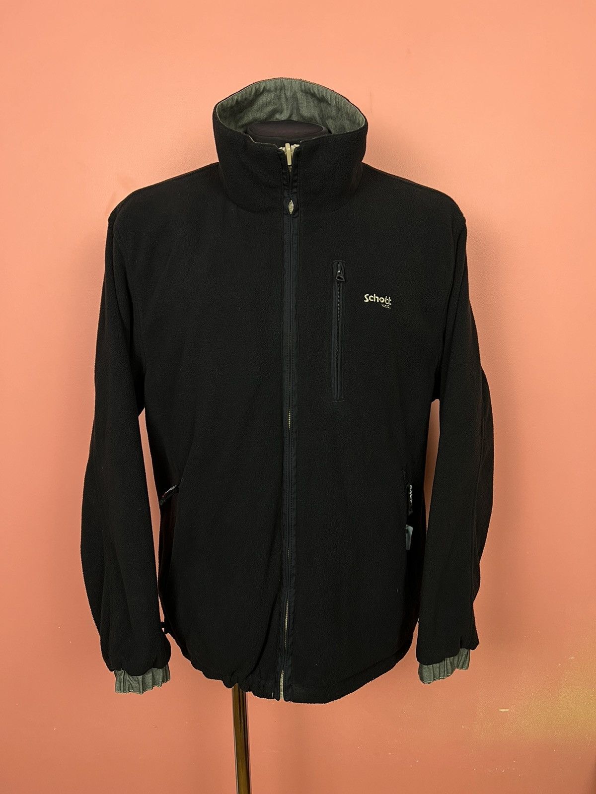Schott Schott n.y. Vintage rare jacket double side casual y2k Size US L / EU 52-54 / 3 - 1 Thumbnail