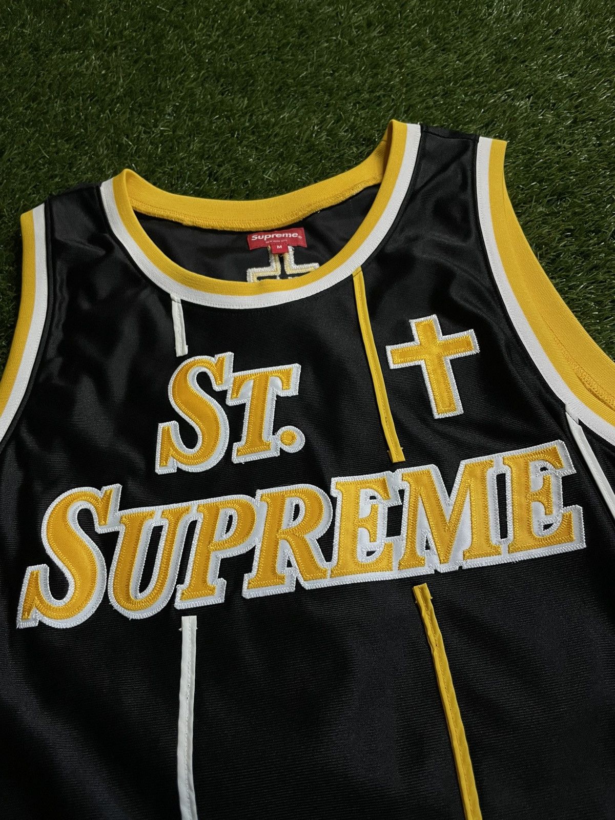 Supreme Supreme Jersey - St. Supreme - Medium Size US M / EU 48-50 / 2 - 3 Thumbnail
