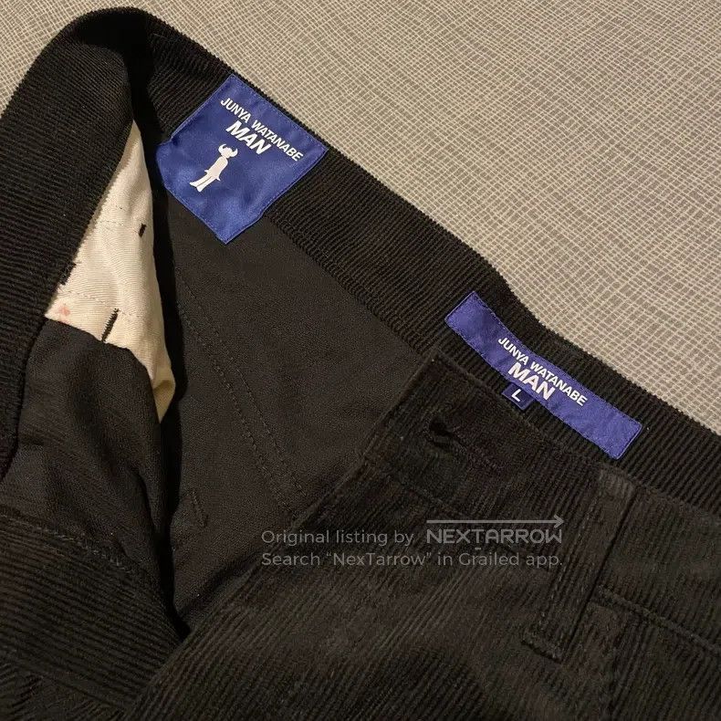 Junya Watanabe Junya Watanabe size L Corduroy ethnic pattern mixed denim Size US 27 - 4 Thumbnail