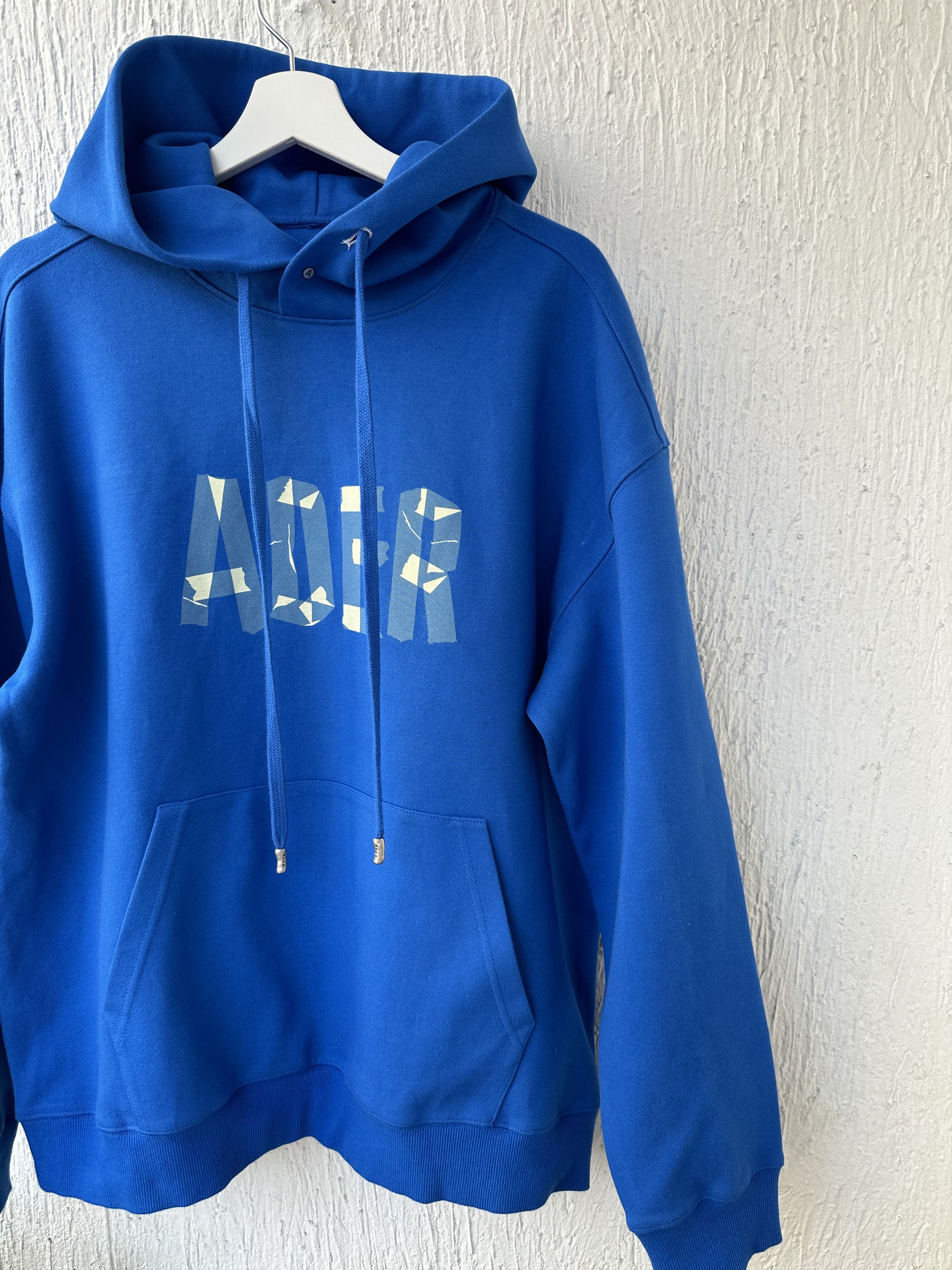 Ader Error Blue Tape Logo Hoodie Size US M / EU 48-50 / 2 - 2 Thumbnail