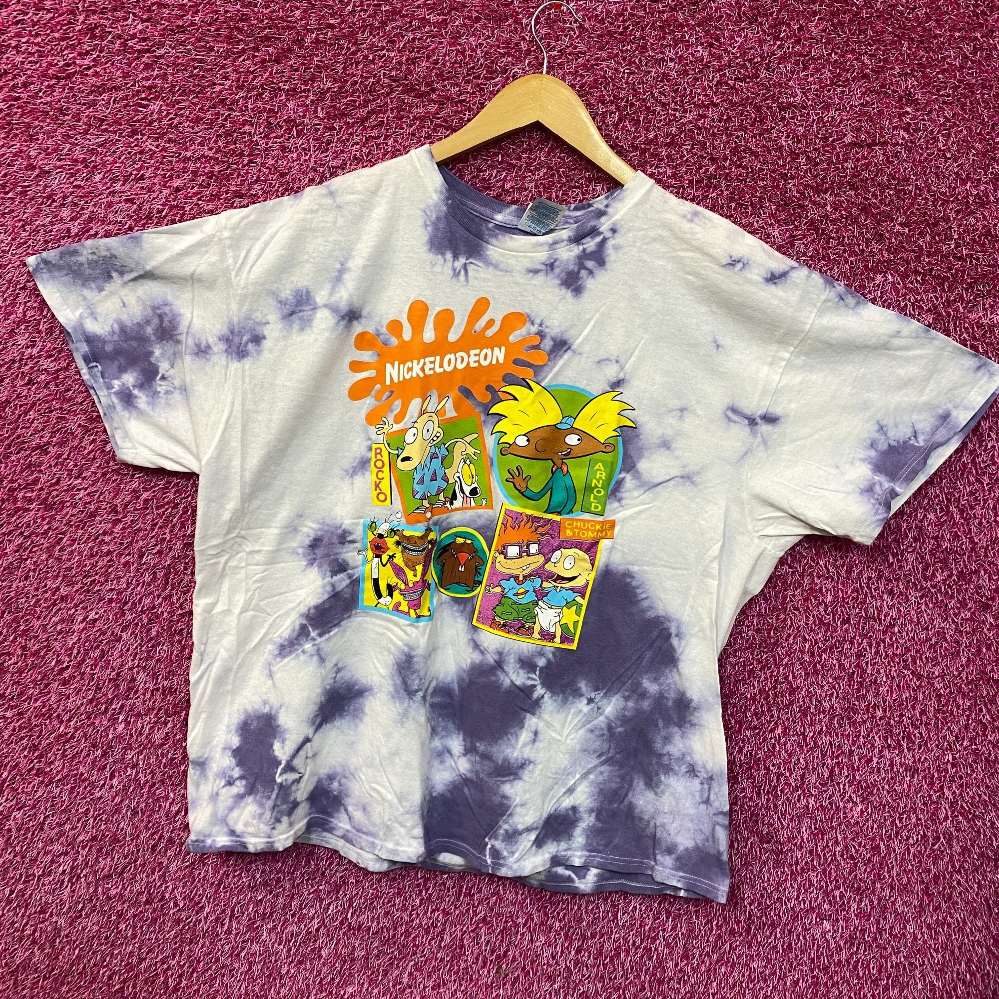 Nickelodeon Nickelodeon Nick Toons Tie Dye Graphic Print T-Shirt 2XL Size US XXL / EU 58 / 5 - 3 Thumbnail