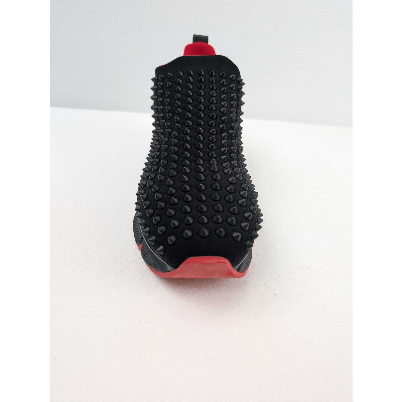 Christian Louboutin o1rshd1 Spike Sock Flat Shoe Boots Sneakers in Black Size US 12 / EU 45 - 15 Thumbnail