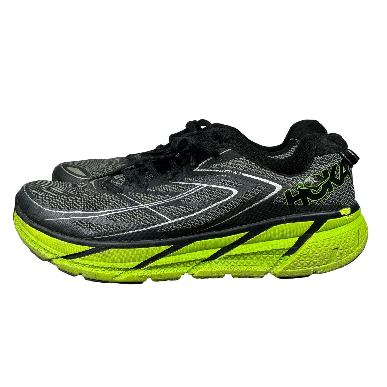 Hoka Hoka One One Clifton 3 Athletic Running Shoes Men's 12.5” Size US 12.5 / EU 45-46 - 3 Thumbnail