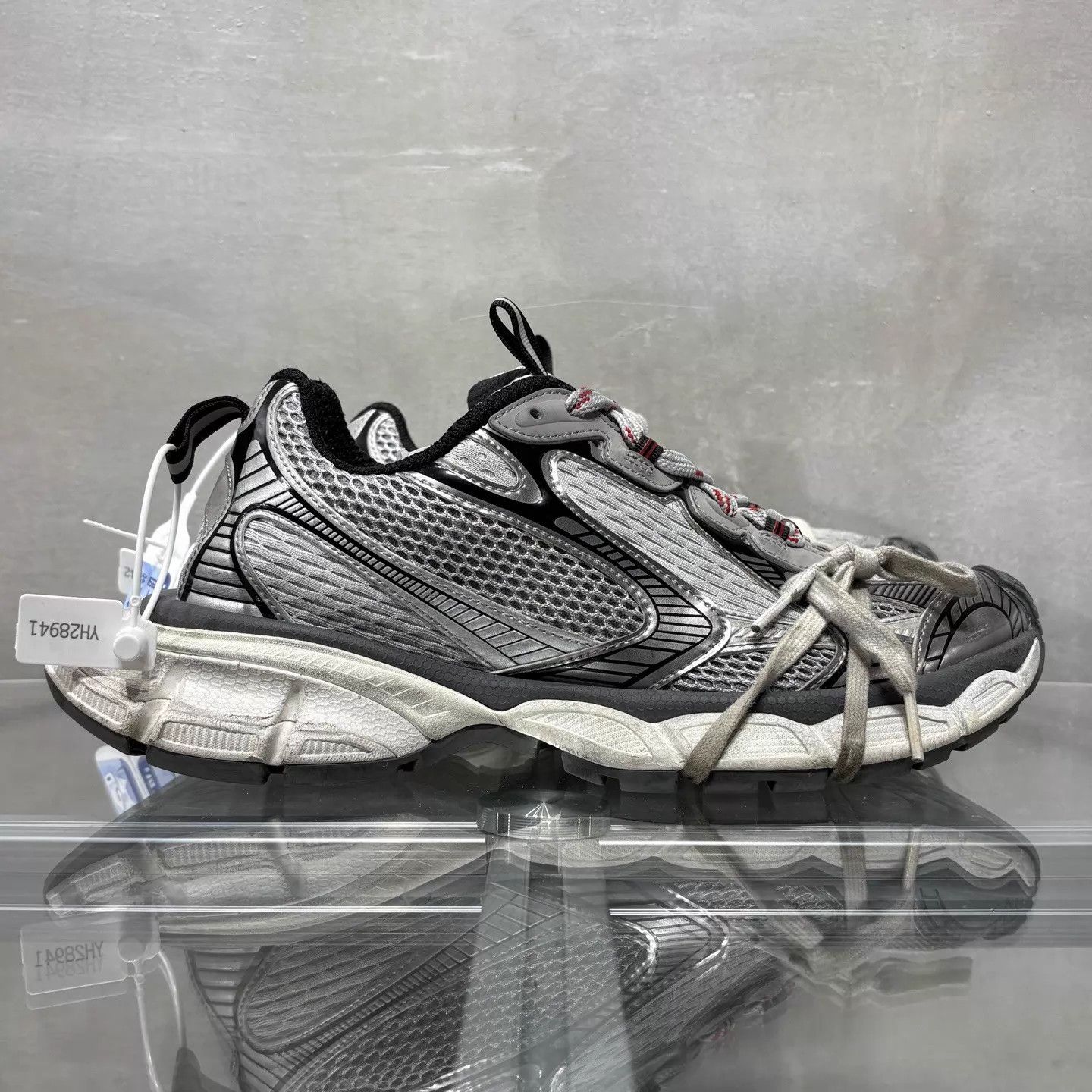 Balenciaga Balenciaga 3XL Gray Dad Shoes 41 Size US 8 / EU 41 - 4 Thumbnail