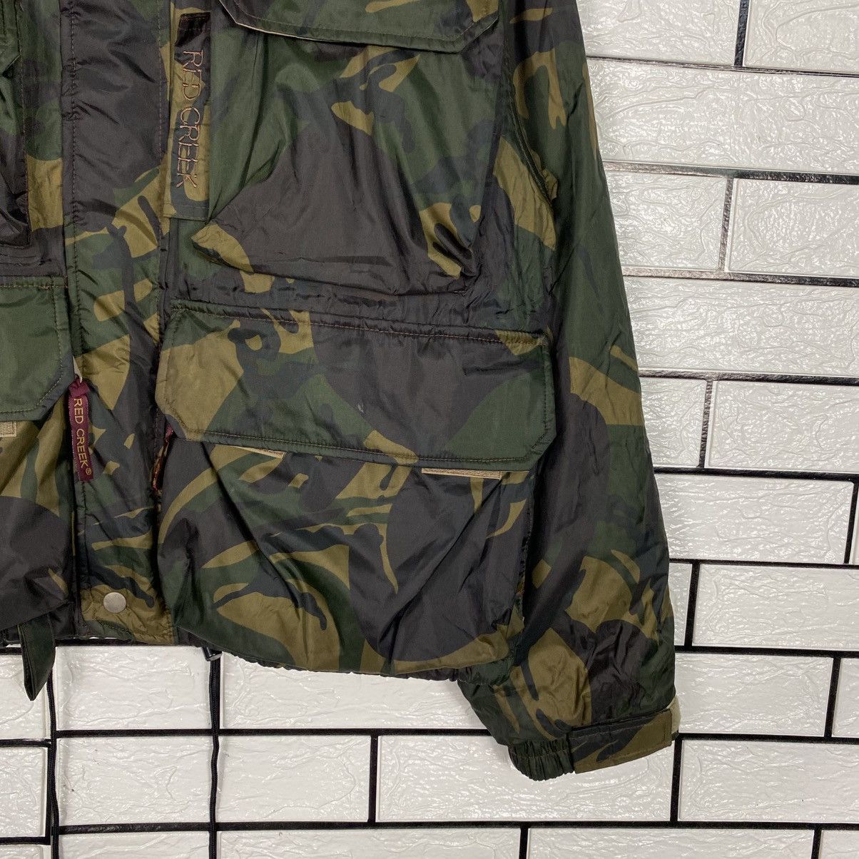 Japanese Brand 📌Red Creek Bomber Jacket Camouflage Blanket Insulated Size US M / EU 48-50 / 2 - 6 Thumbnail