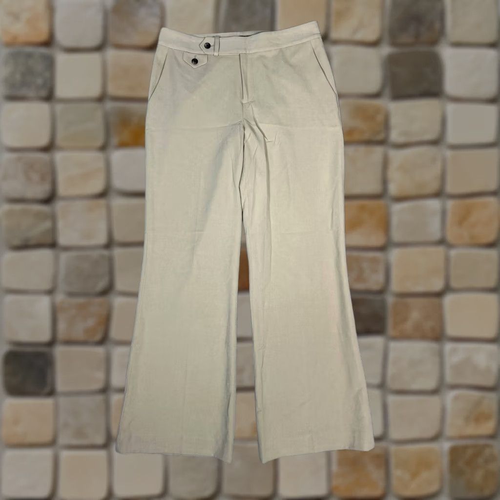Ralph Lauren Lauren Ralph Dress Womens 6P Brown Pants Stretch High Rise Bootcut Leg Size 28" / US 6 / IT 42 - 1 Thumbnail