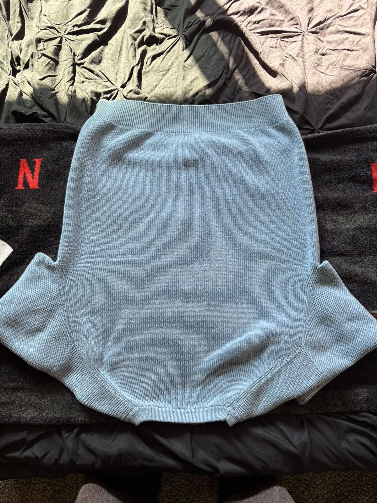 Zara Knitted Blue Sweater/Long sleeve Size US M / EU 48-50 / 2 - 2 Thumbnail
